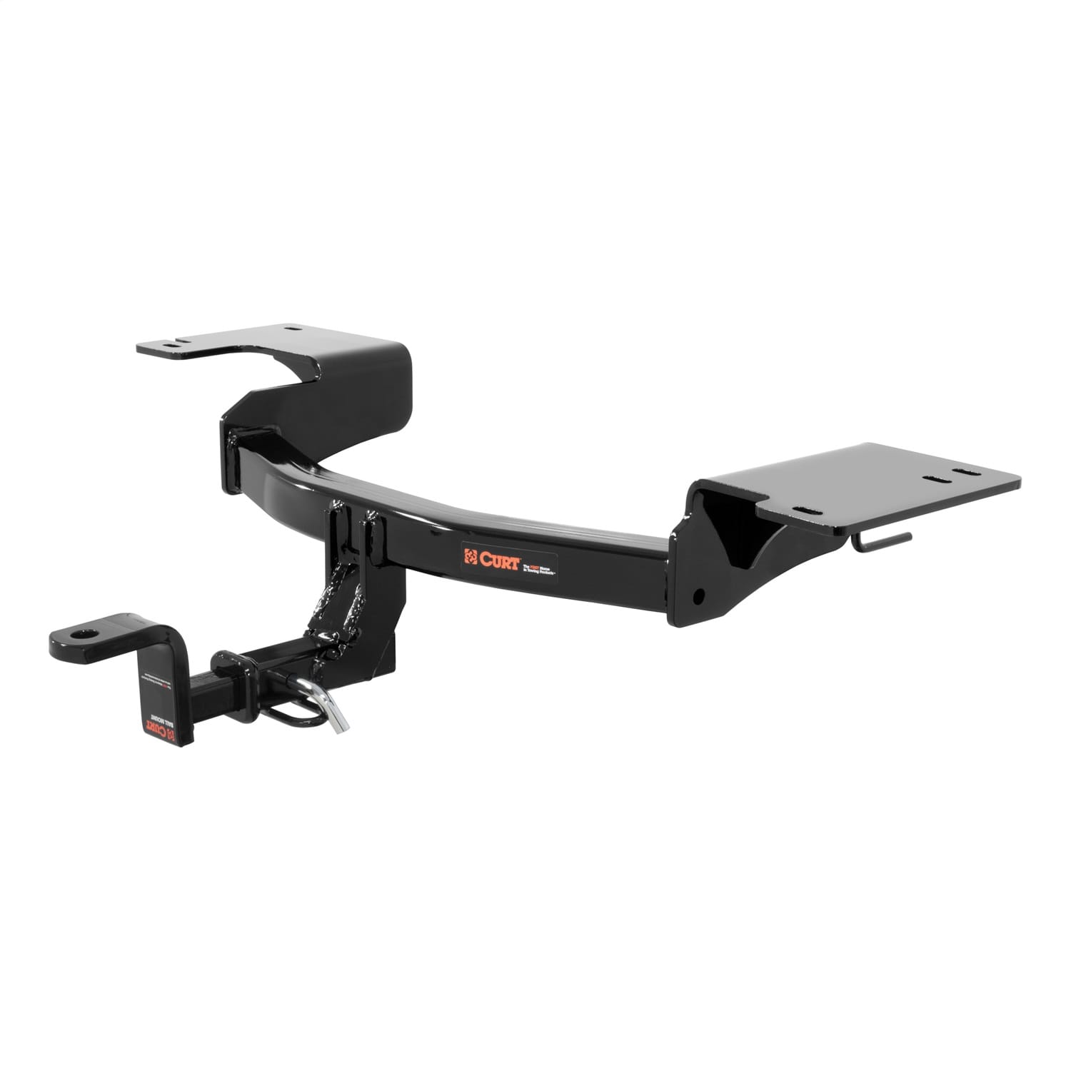Class 1 Trailer Hitch; 1-1/4in. Ball Mount; Select Fiat 500