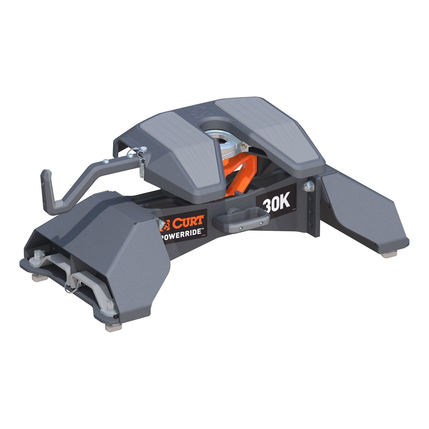 PowerRide 30K 5th Wheel Hitch; Select Ford F-250; F-350; F-450; 8ft. Bed