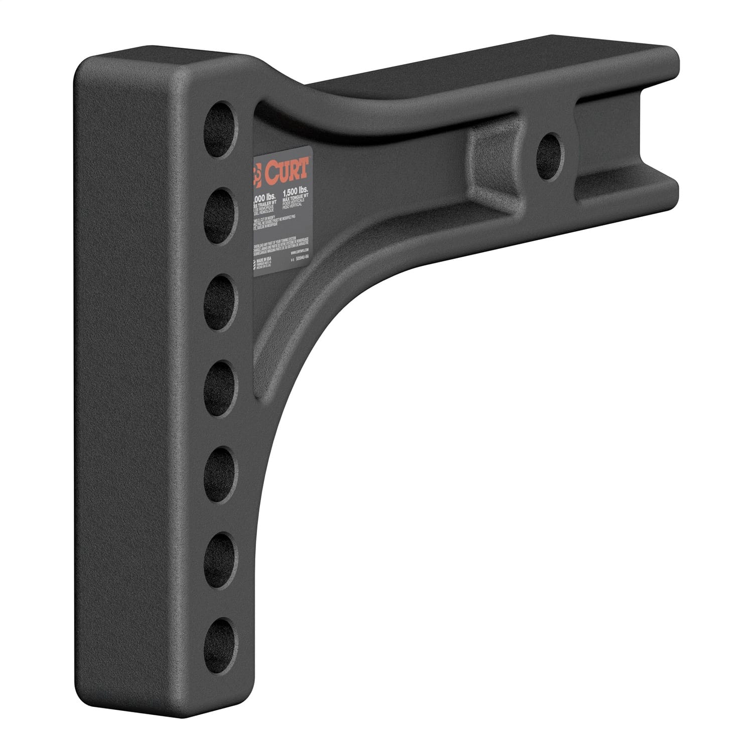 Weight Distribution Shank (2-1/2in. Shank; 2in. Drop; 6in. Rise)