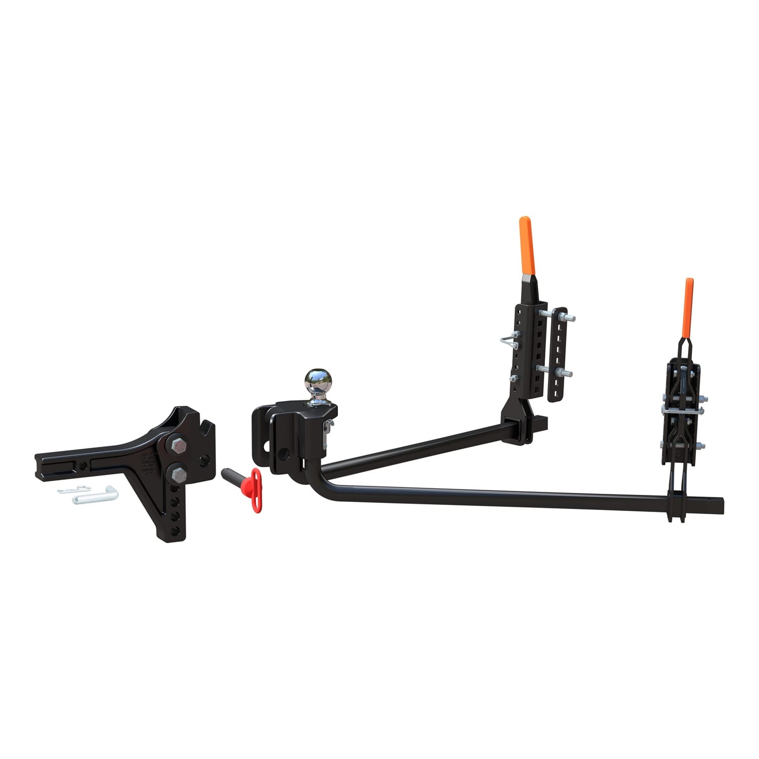 TruTrack 2P Trailer-Mounted Weight Distribution Hitch; 8-10K