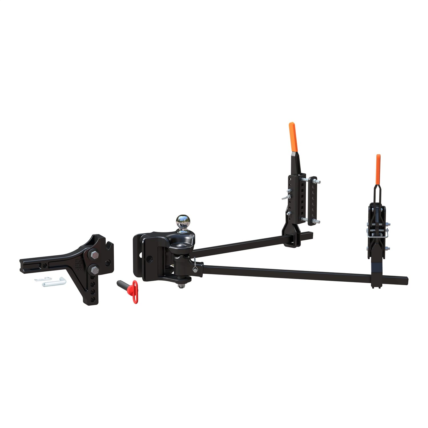 TruTrack 4P Trailer-Mounted Weight Distribution Hitch; 8-10K