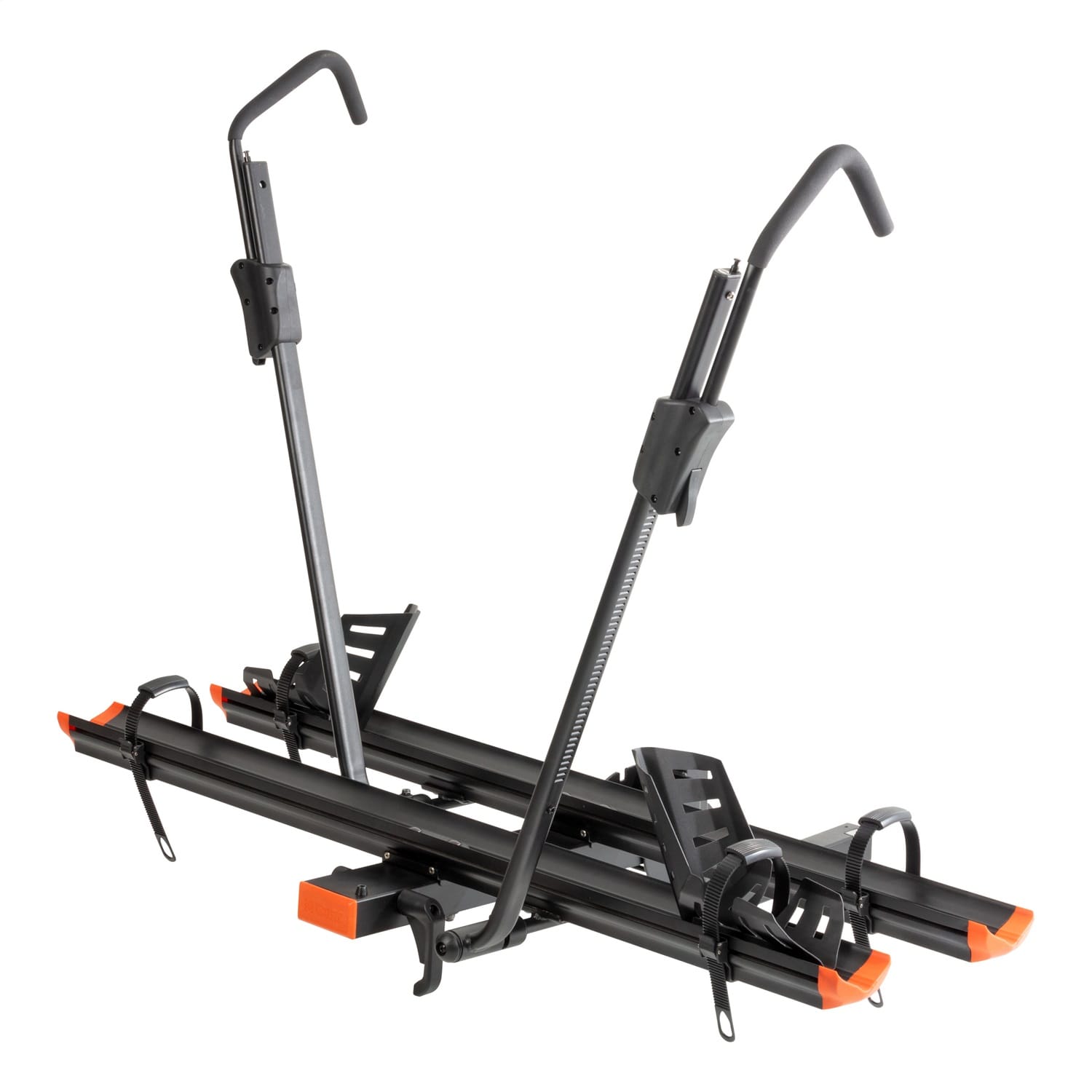 Aluminum Tray-Style Hitch-Mounted Bike Rack (2 Bikes; 2in. Shank)