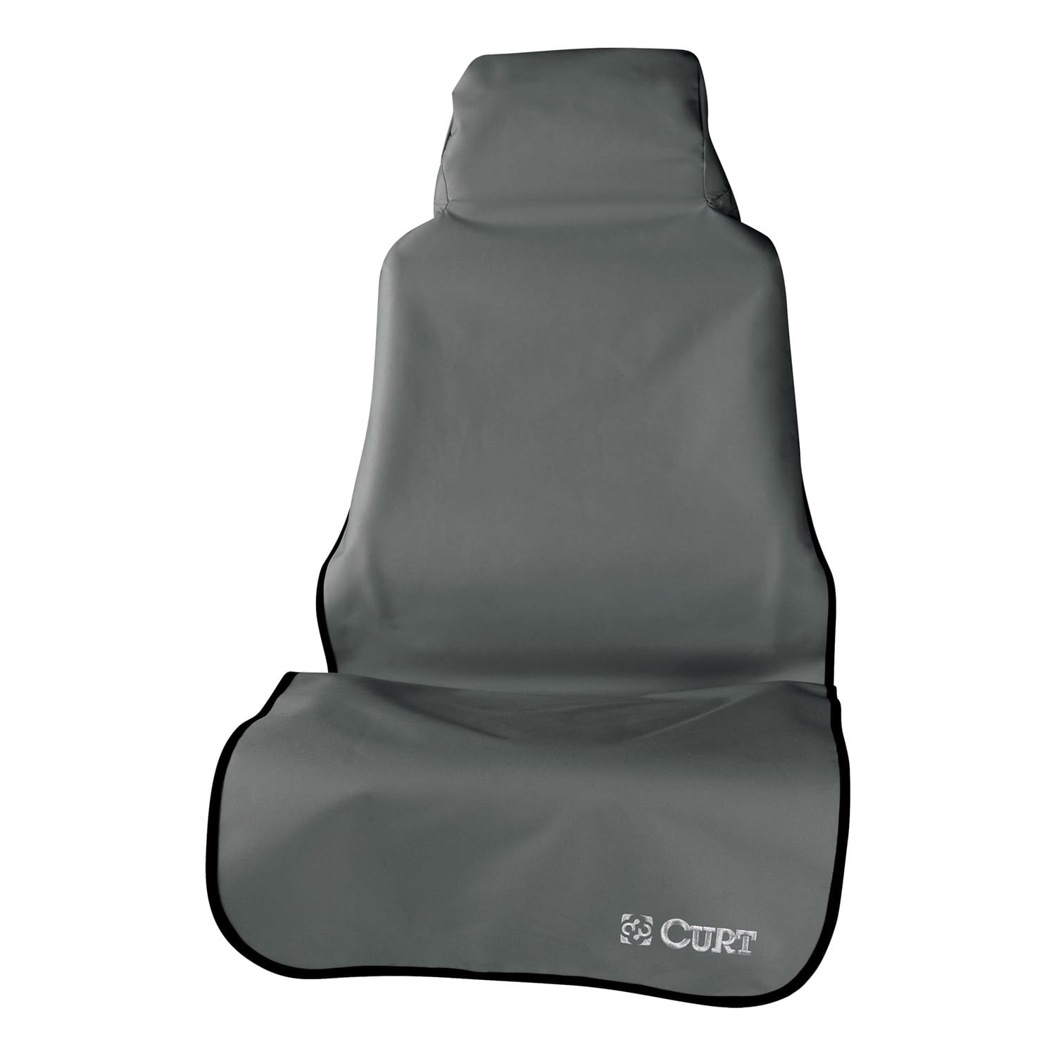 Seat Defender 58in. x 23in. Removable Waterproof Grey Bucket Seat Cover