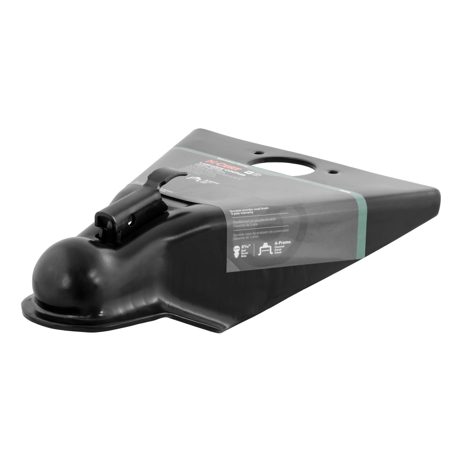 2-5/16in. A-Frame Coupler with Easy-Lock (10;000 lbs; Black)