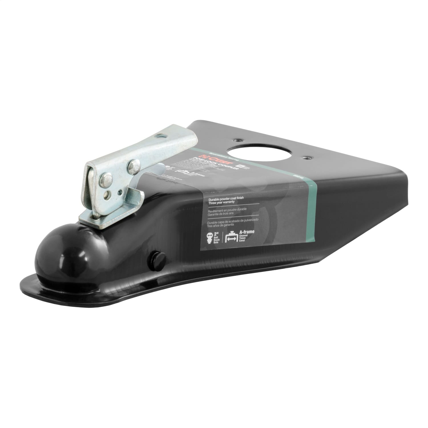 2in. A-Frame Coupler with Posi-Lock (5;000 lbs; Black)