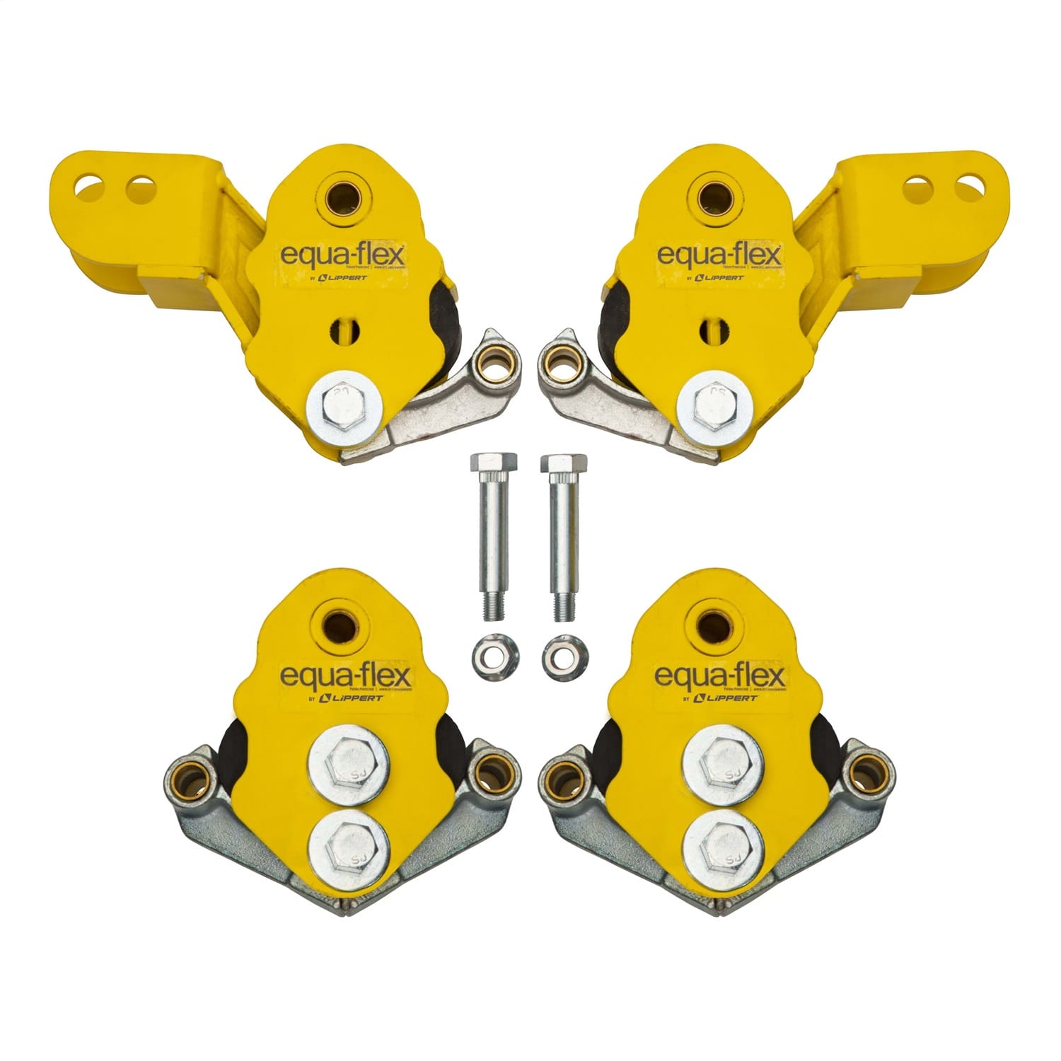 Equa-Flex® Rubberized Equalizer Triple Axle Kit; 3;000 to 6;000 lbs.
