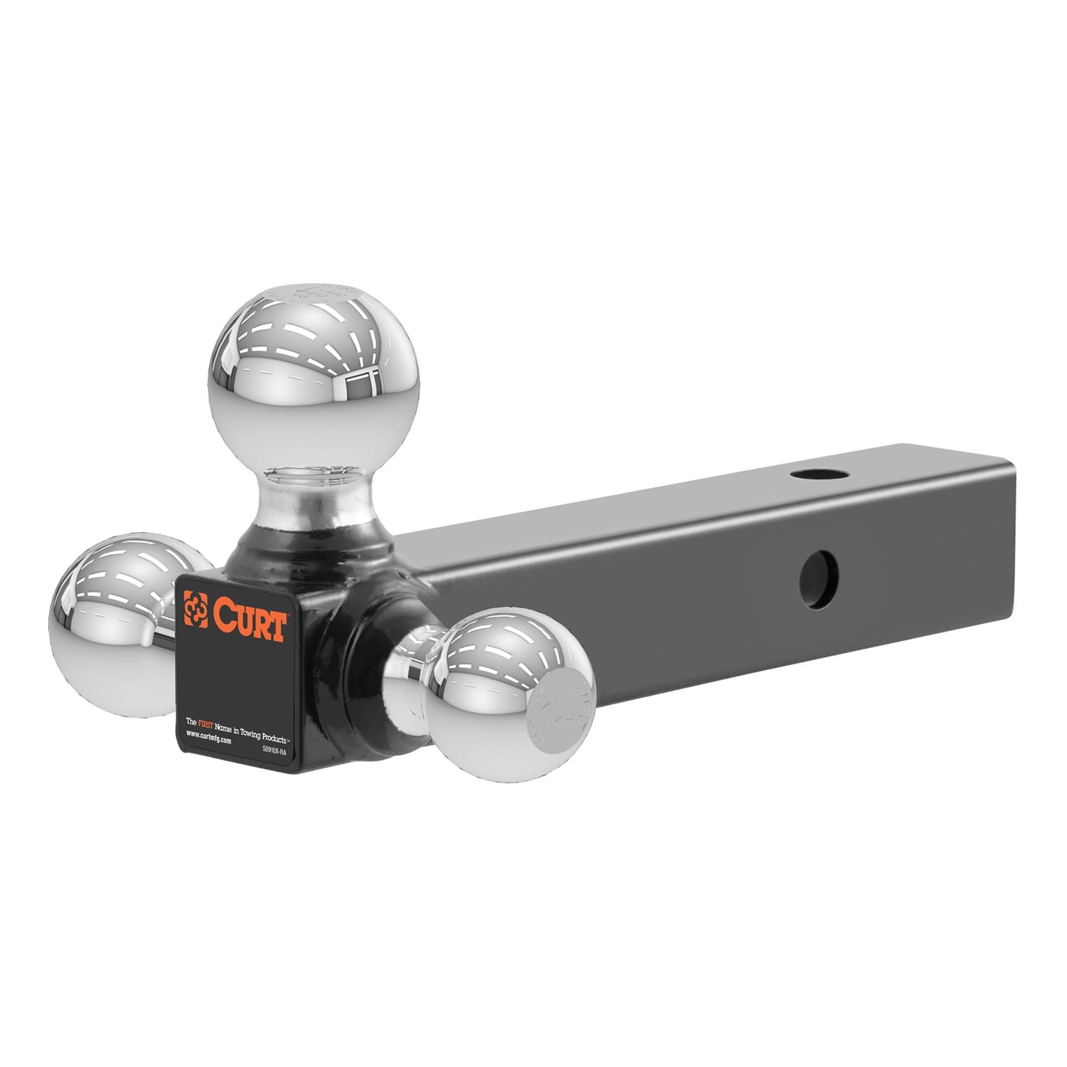 Multi-Ball Mount (2in. Hollow Shank; 1-7/8in.; 2in./2-5/16in. Chrome Balls)