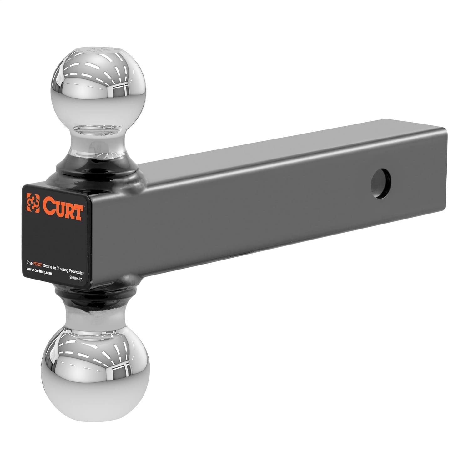Multi-Ball Mount (2in. Hollow Shank; 2in./2-5/16in. Chrome Balls)