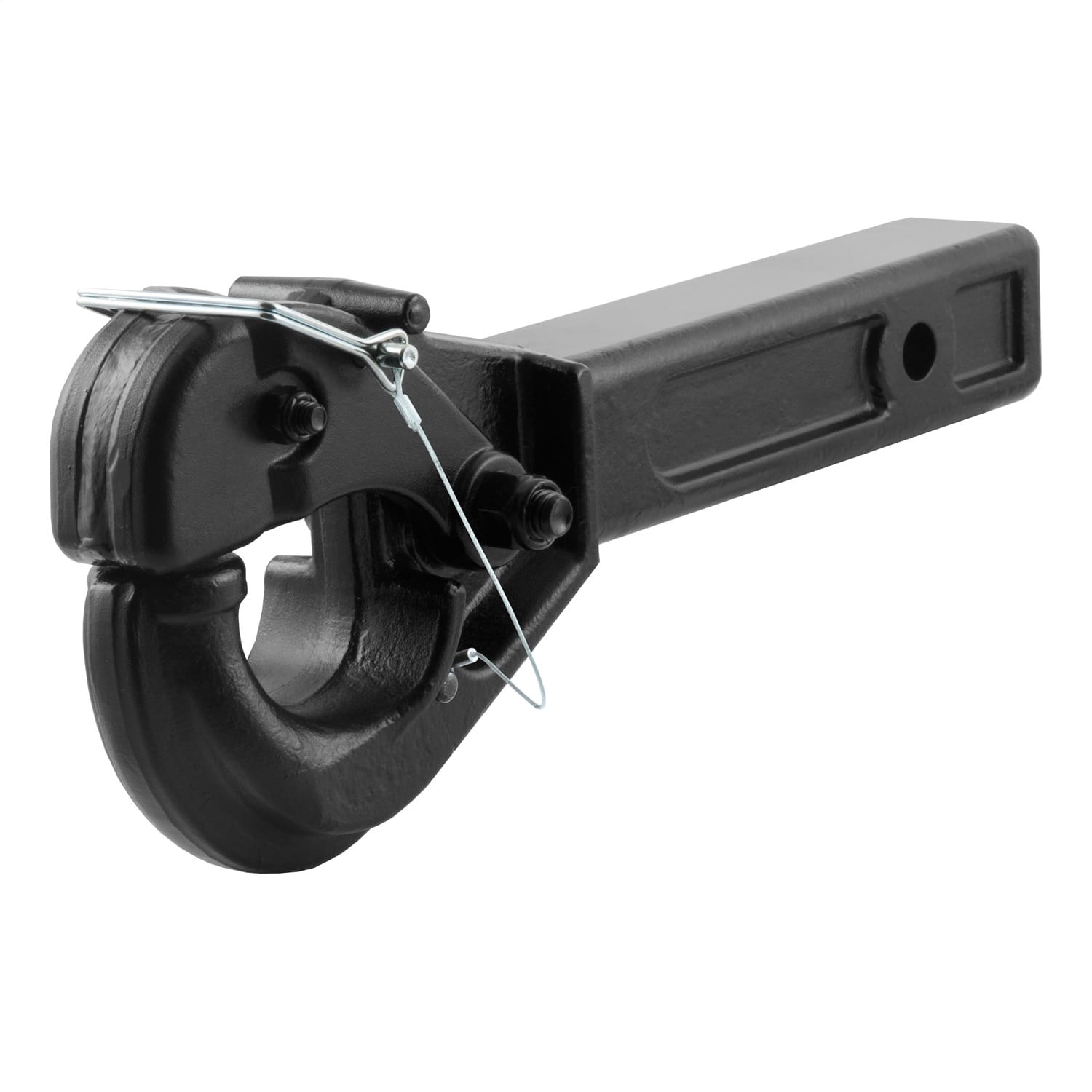 Receiver-Mount Pintle Hook (2in. Shank; 20;000 lbs.; 2-1/2in. Lunette Rings)