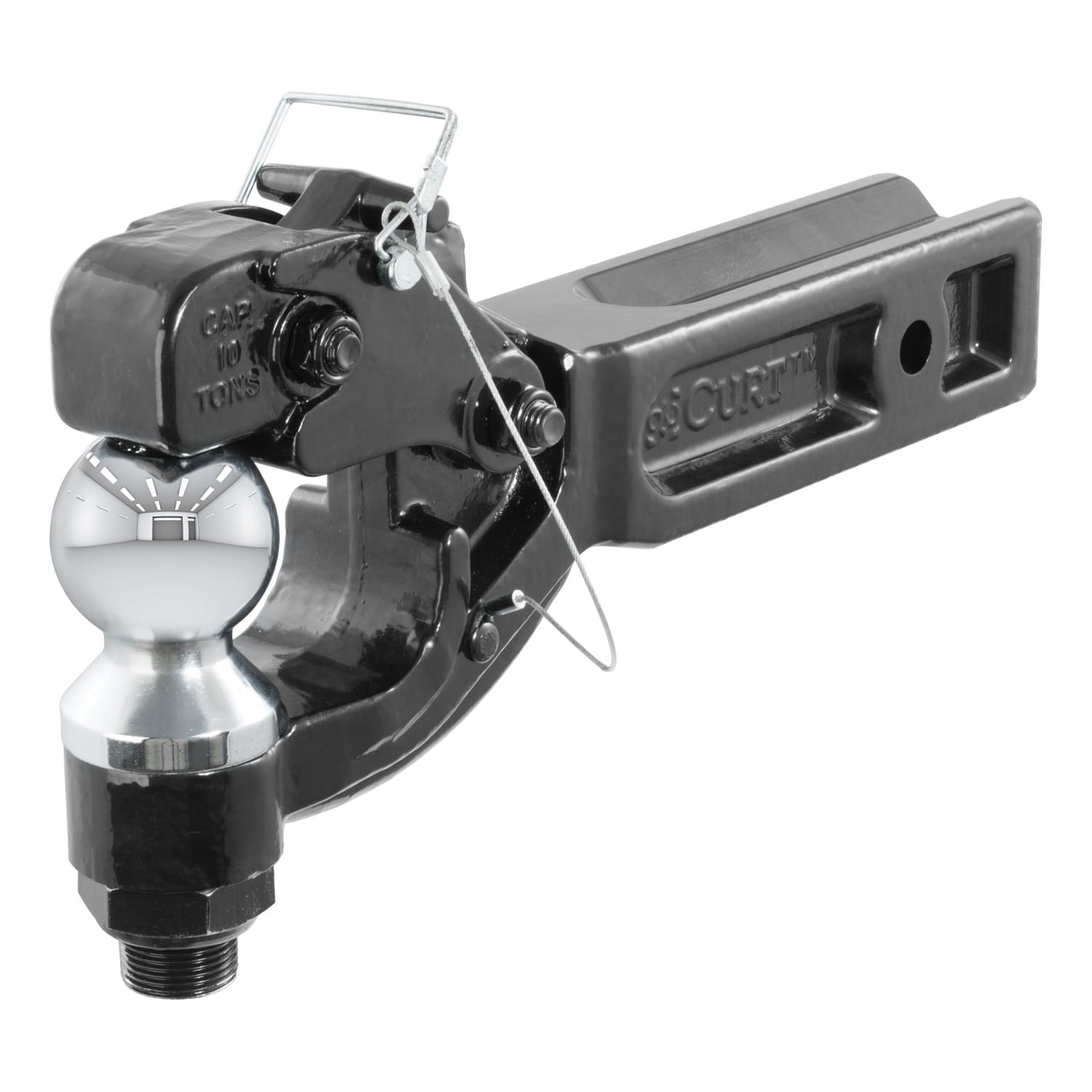 Receiver-Mount Ball/Pintle Hitch (2-1/2in. Shank; 2-5/16in. Ball; 20;000 lbs.)