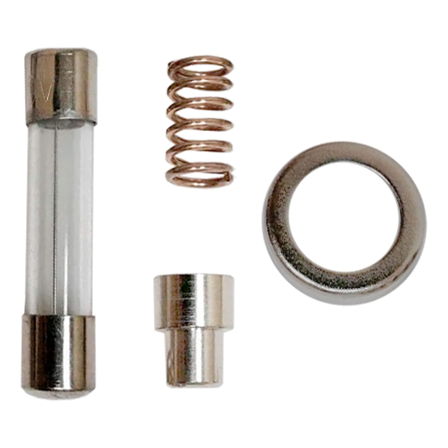 Replacement Brake Power Plug Hardware (Fuse; Spring; Collar/Tip) for RVibrake