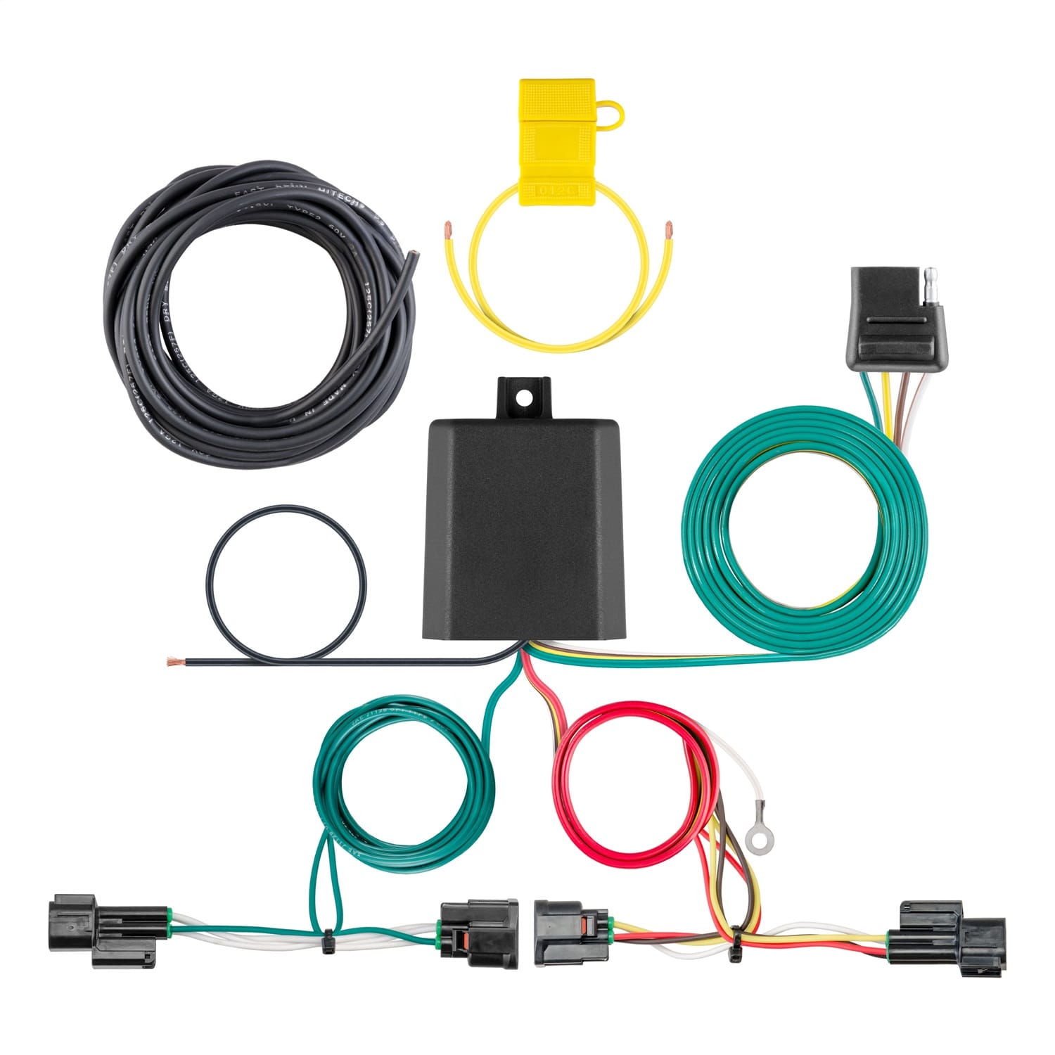 Custom Wiring Harness; 4-Way Flat Output; Select Honda HR-V