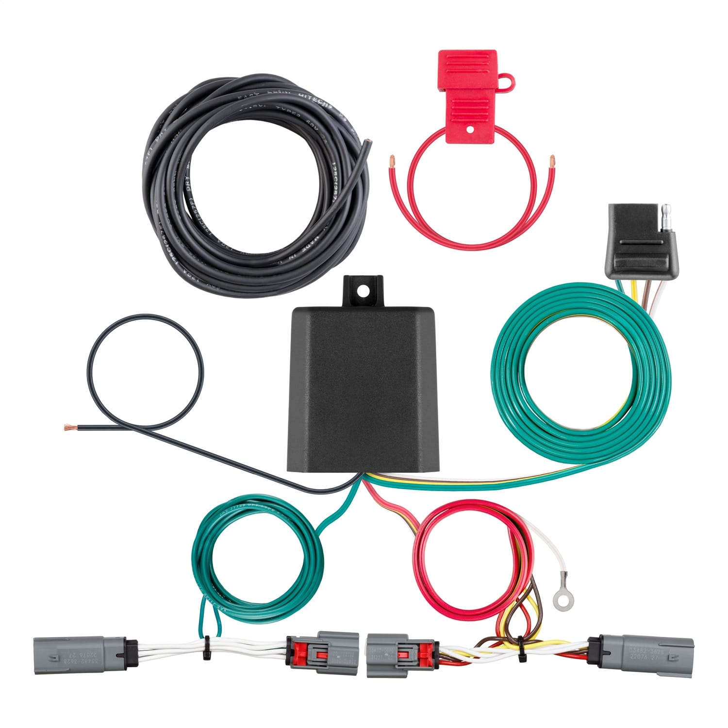Custom Wiring Harness; 4-Way Flat Output; Select Buick Encore