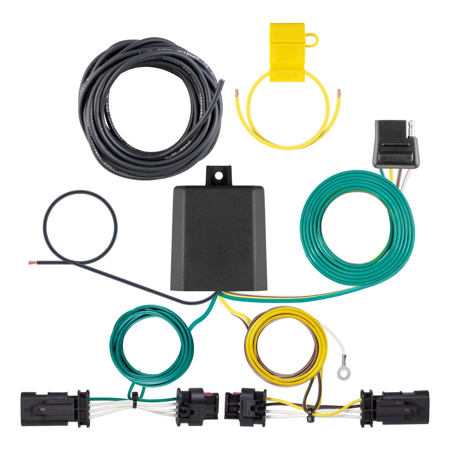 Custom Wiring Harness; 4-Way Flat Output; Select Dodge Hornet