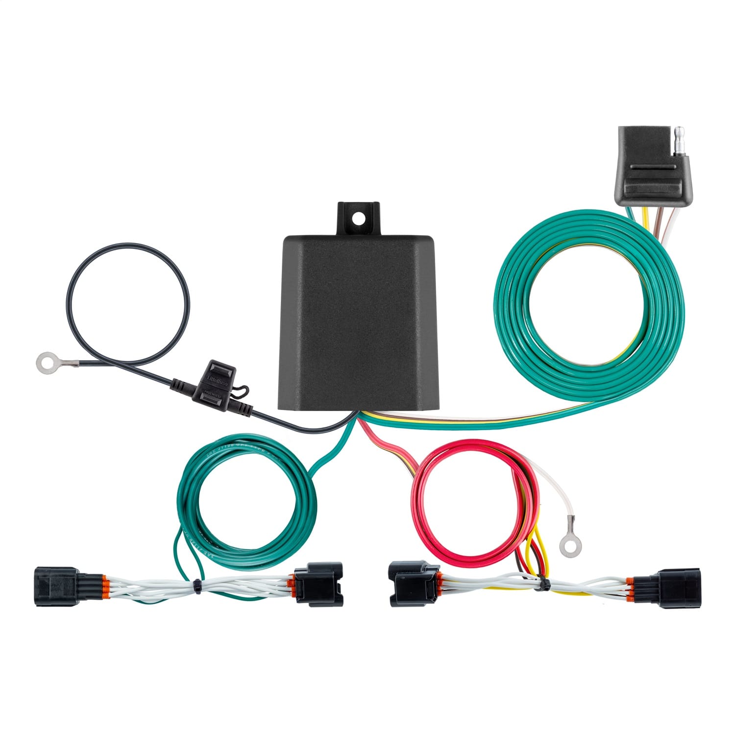 Custom Wiring Harness; 4-Way Flat Output; Select Acura TLX