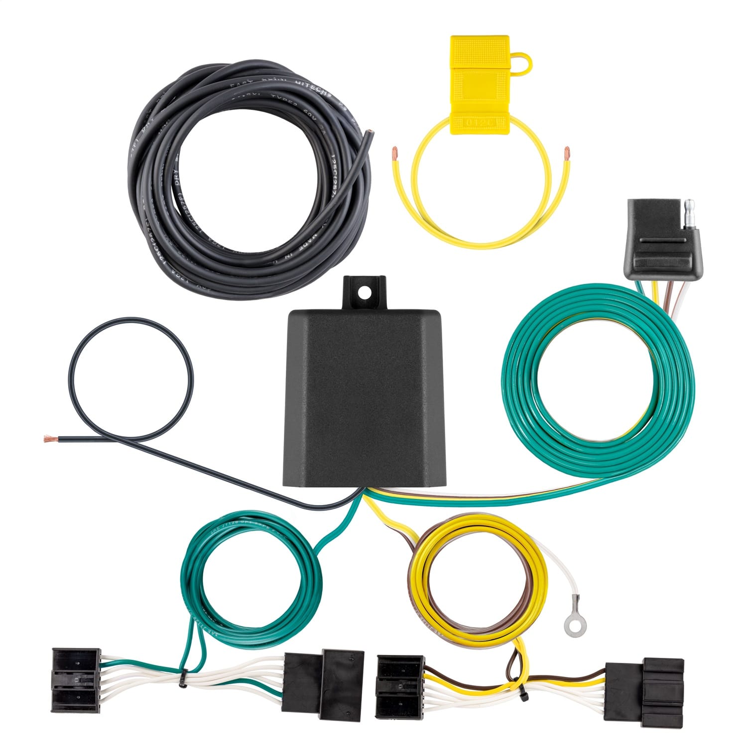 Custom Wiring Harness; 4-Way Flat Output; Select BMW X3