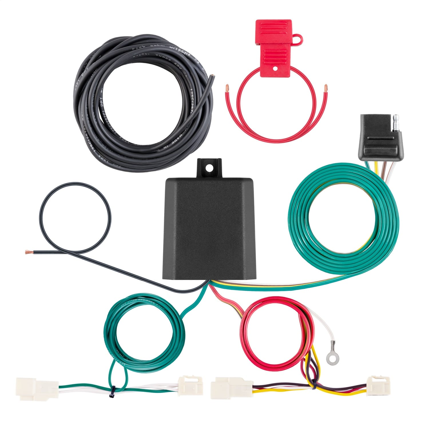 Custom Wiring Harness; 4-Way Flat Output; Select Toyota Camry