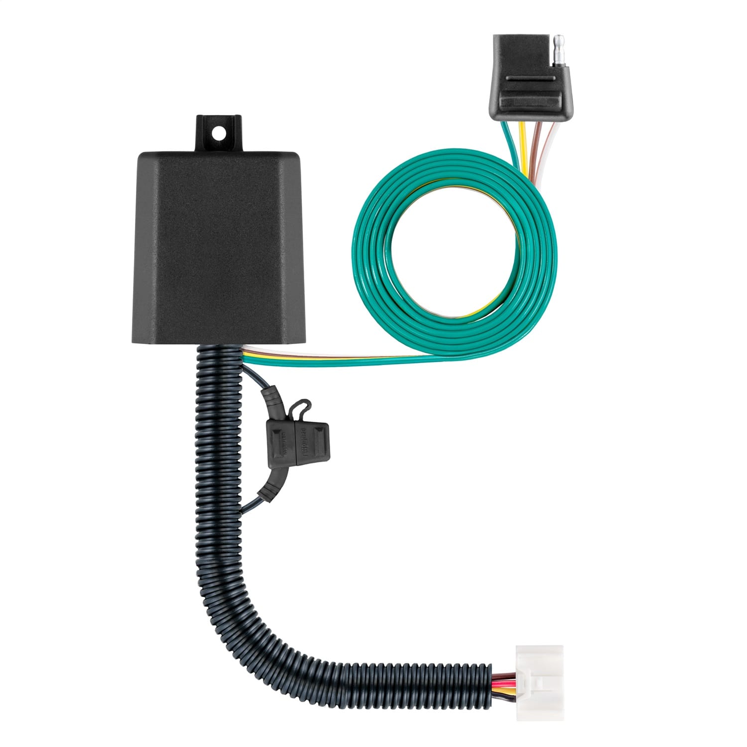Custom Wiring Harness; 4-Way Flat Output; Select Acura MDX