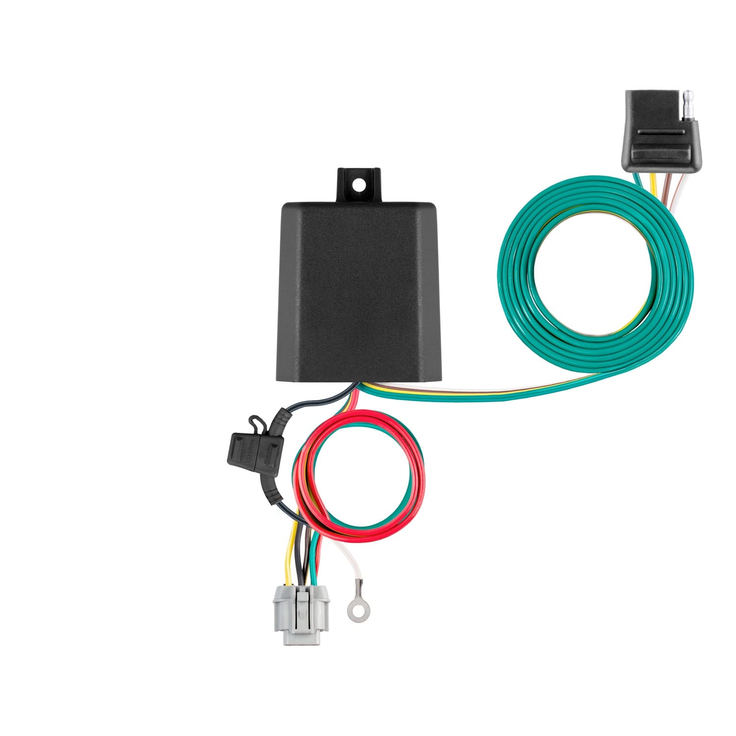 Custom Wiring Harness; 4-Way Flat Output; Select Nissan Murano