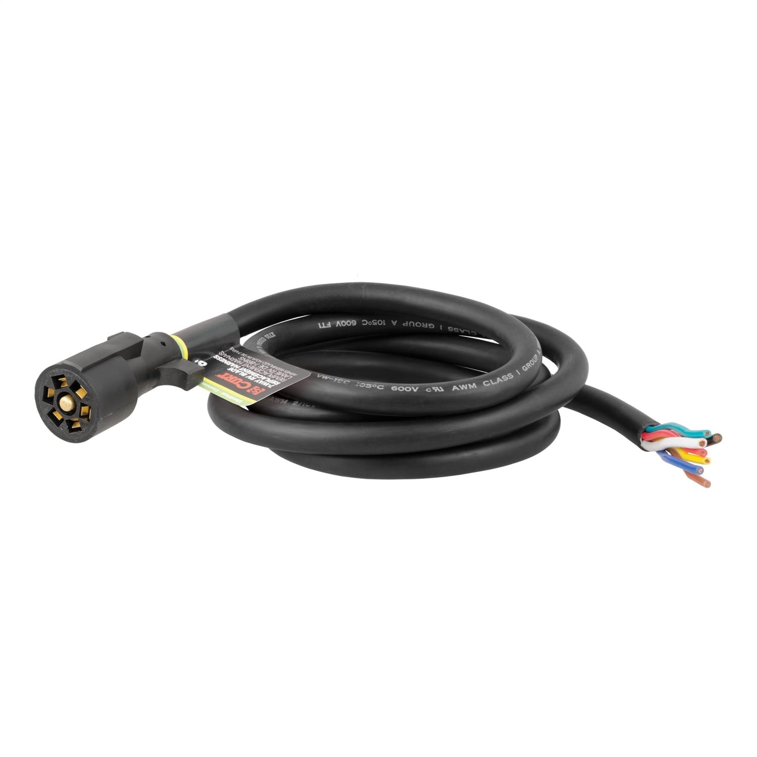 Replacement 7-Way RV Blade with 8ft. Wires (Trailer Side)
