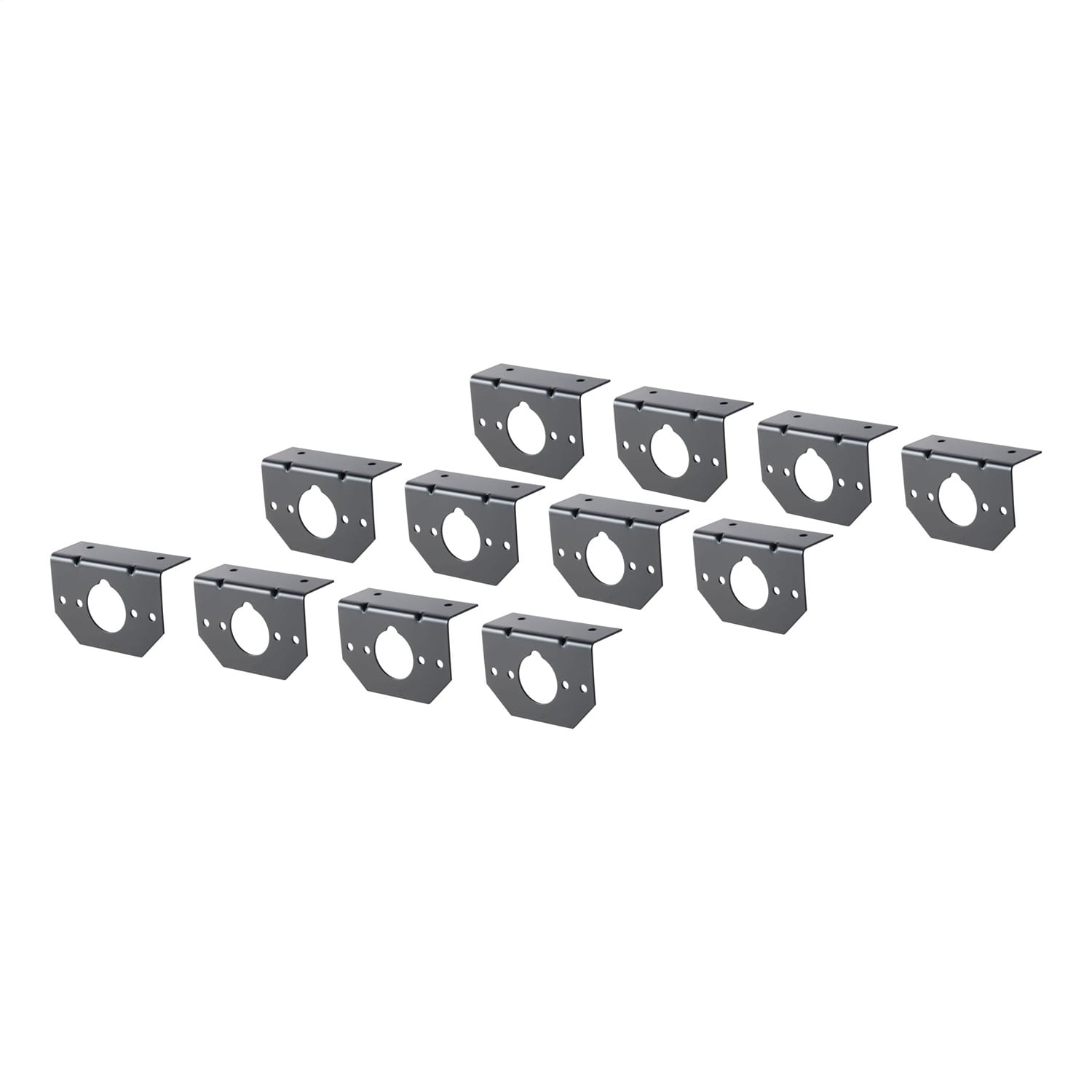 Connector Mounting Brackets for 4-Way/6-Way Round (12-Pack)