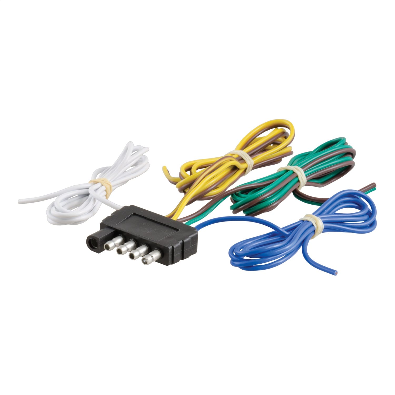 5-Way Flat Connector Plug with 48in. Wires (Trailer Side)