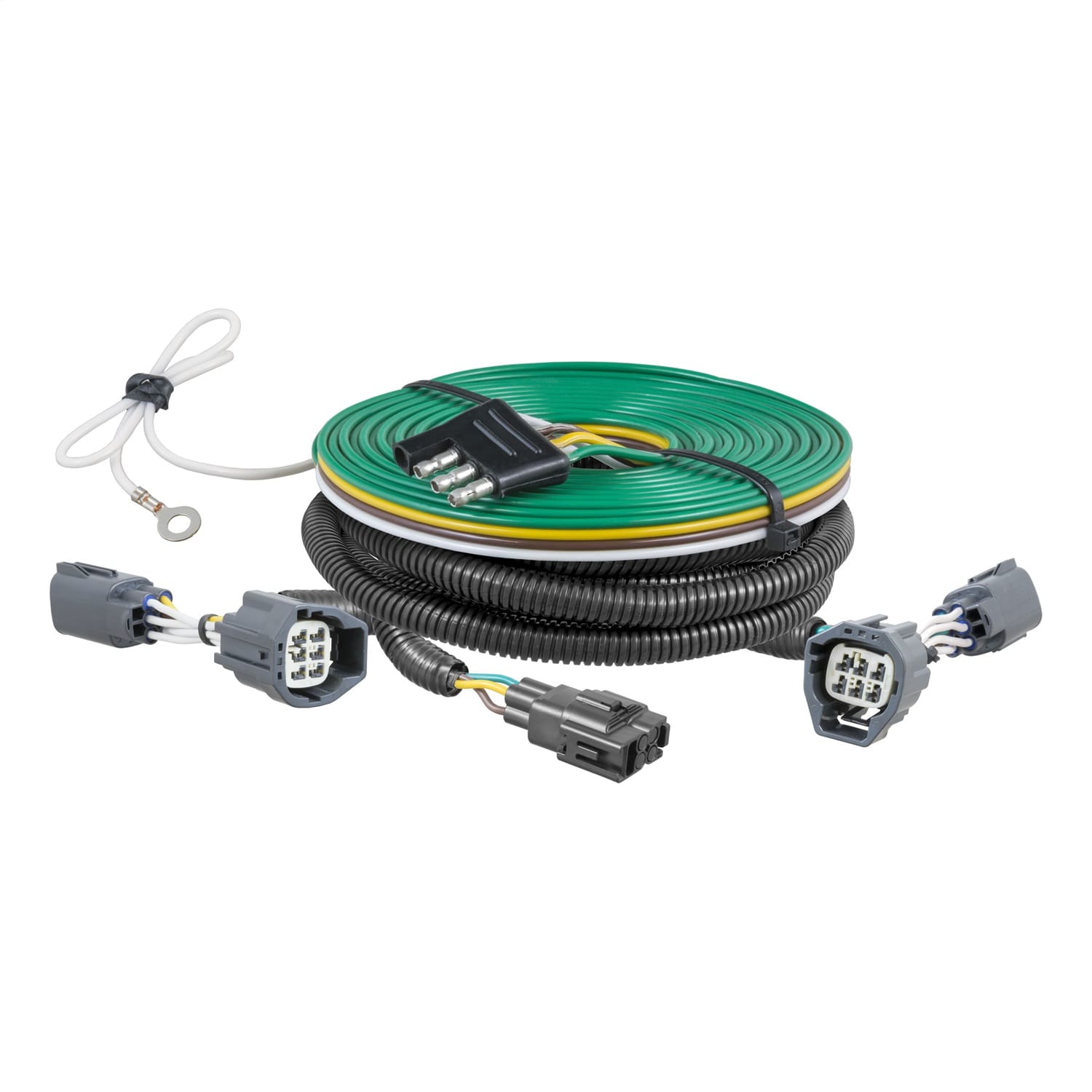 Custom Towed-Vehicle RV Wiring Harness; Select Jeep Wrangler JK