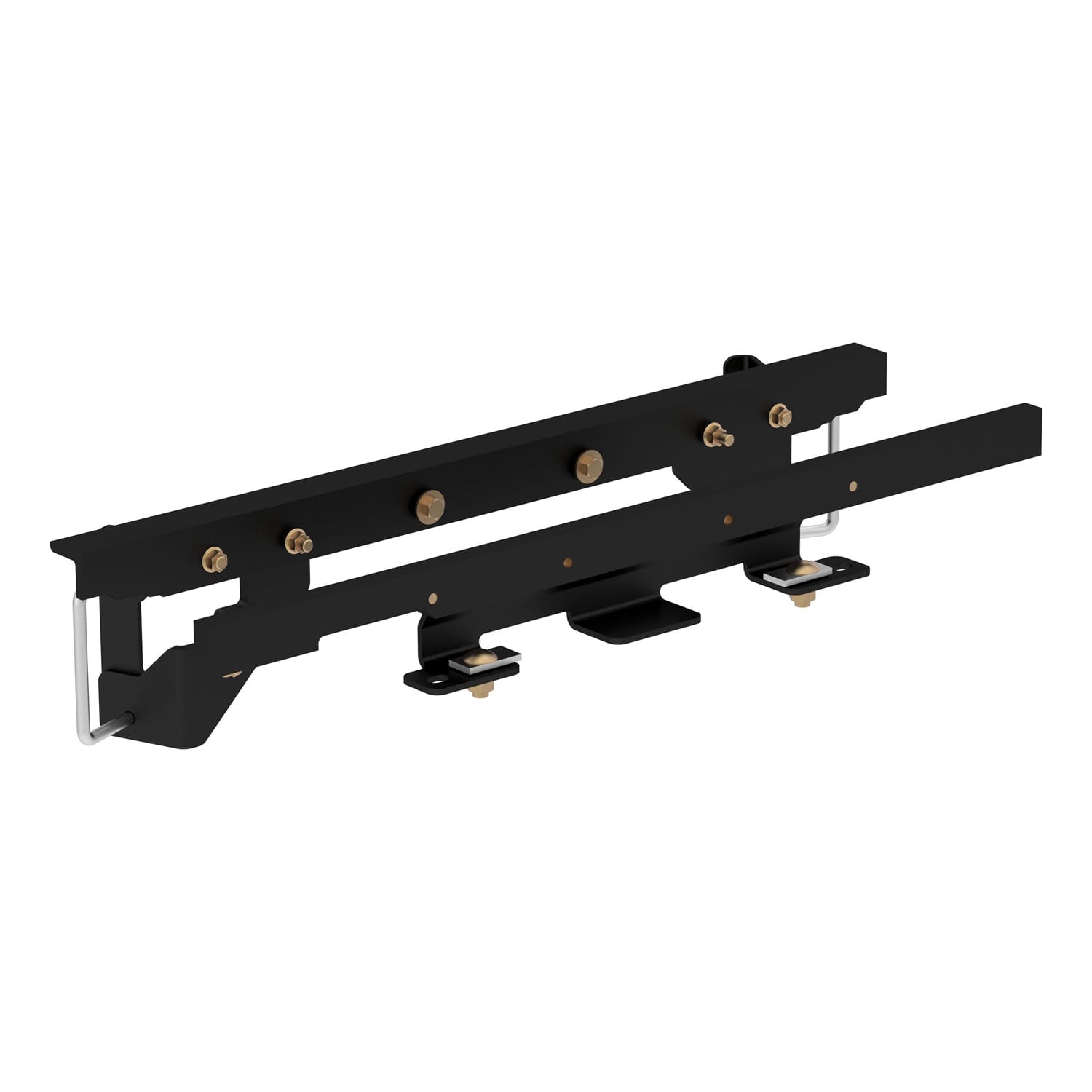 Double Lock Gooseneck Installation Brackets; Select Ram 1500 with Air Suspension