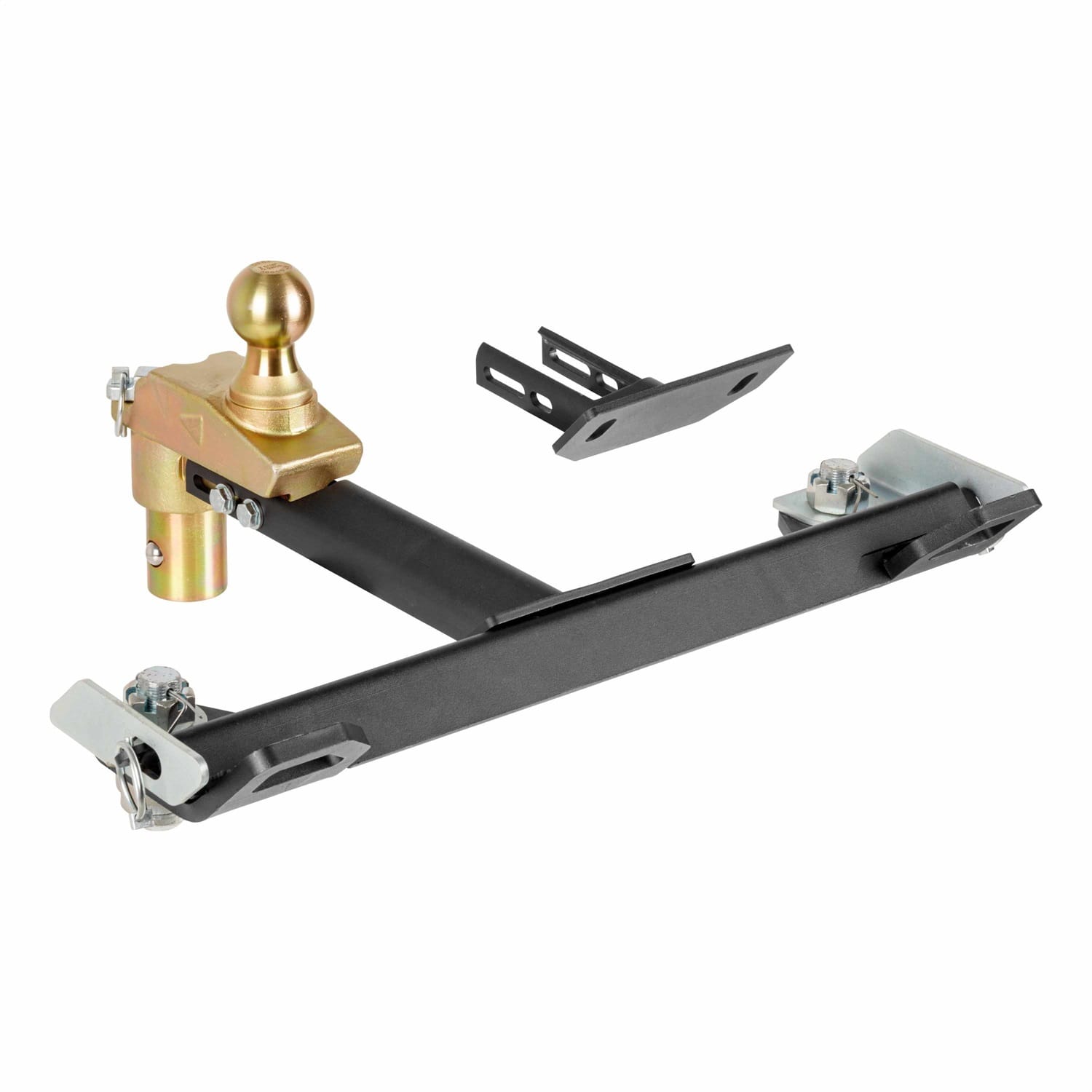 Multi-Fit OEM Puck System Gooseneck Ball with 4in. Offset