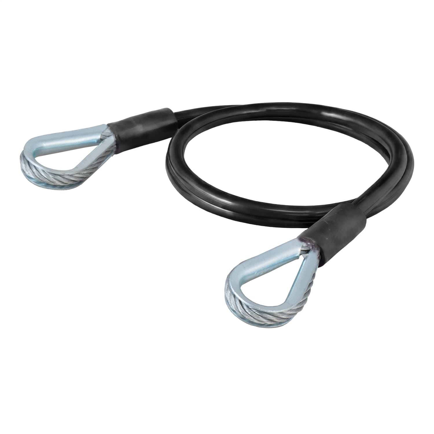 Replacement 36in. x 1/4in. Diameter Tow Bar Base Plate Safety Cable (3;500 lbs)