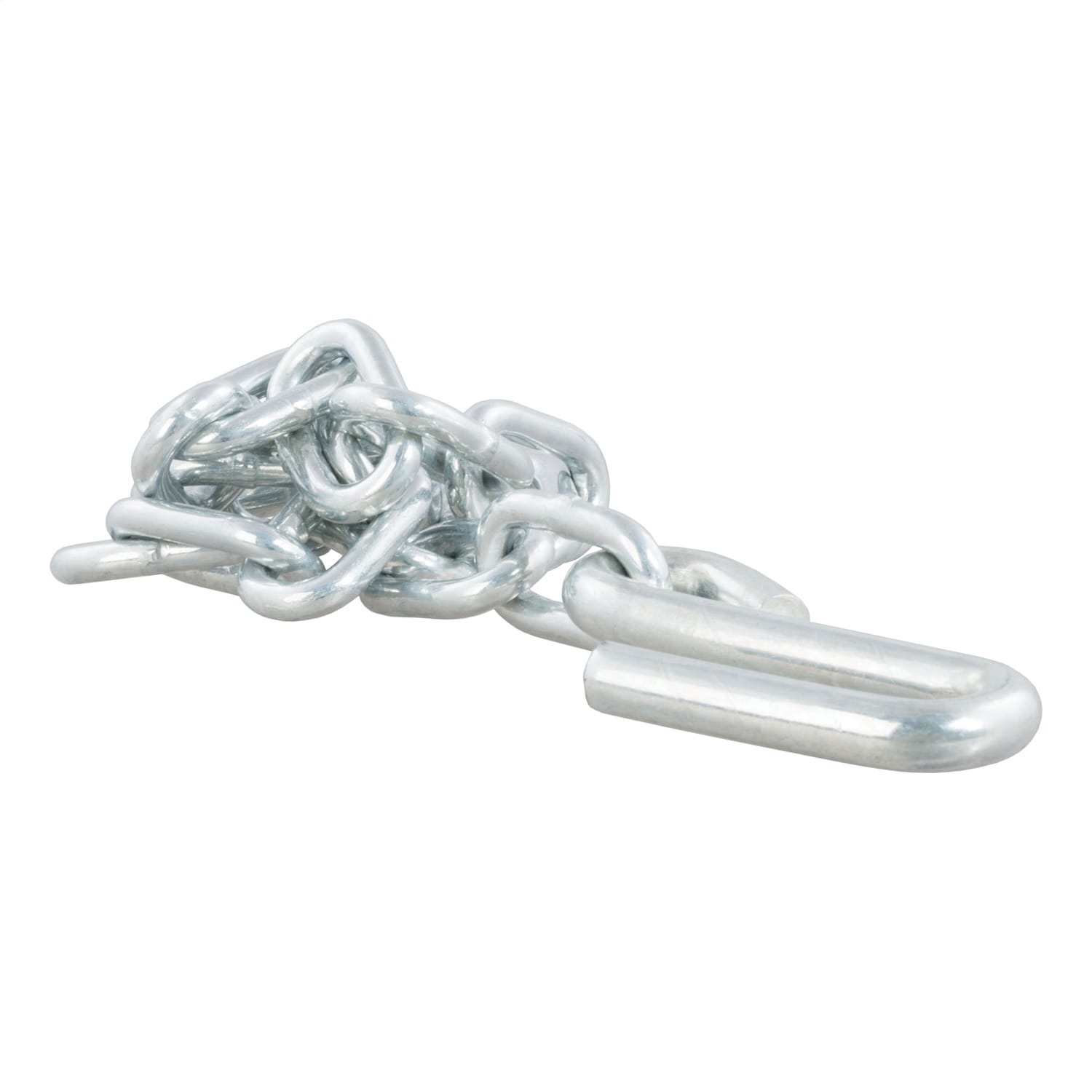 27in. Safety Chain with 1 S-Hook (5;000 lbs; Clear Zinc)