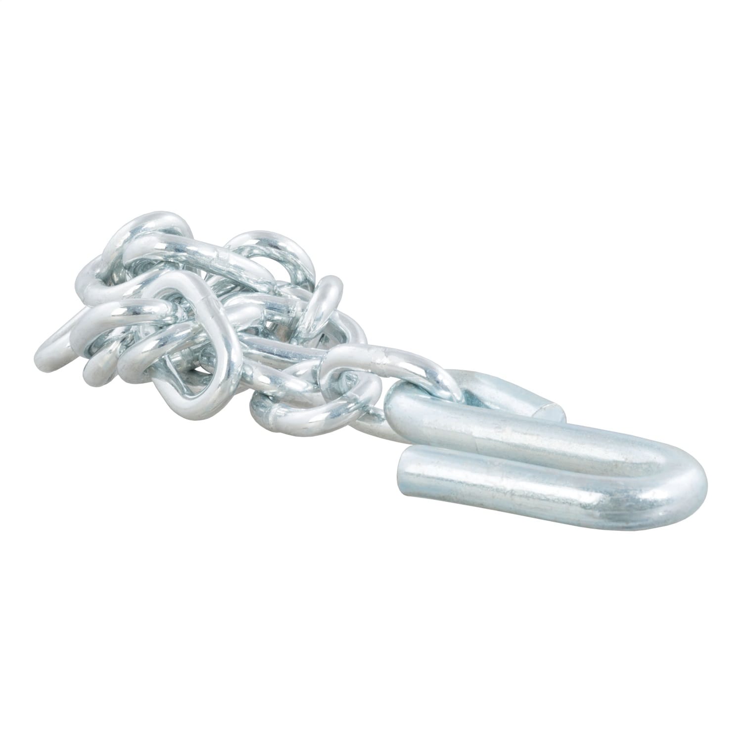 27in. Safety Chain with 1 S-Hook (7;000 lbs; Clear Zinc)