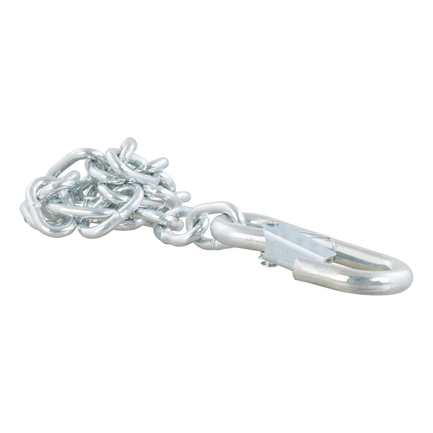 27in. Safety Chain with 1 Snap Hook (2;000 lbs; Clear Zinc)