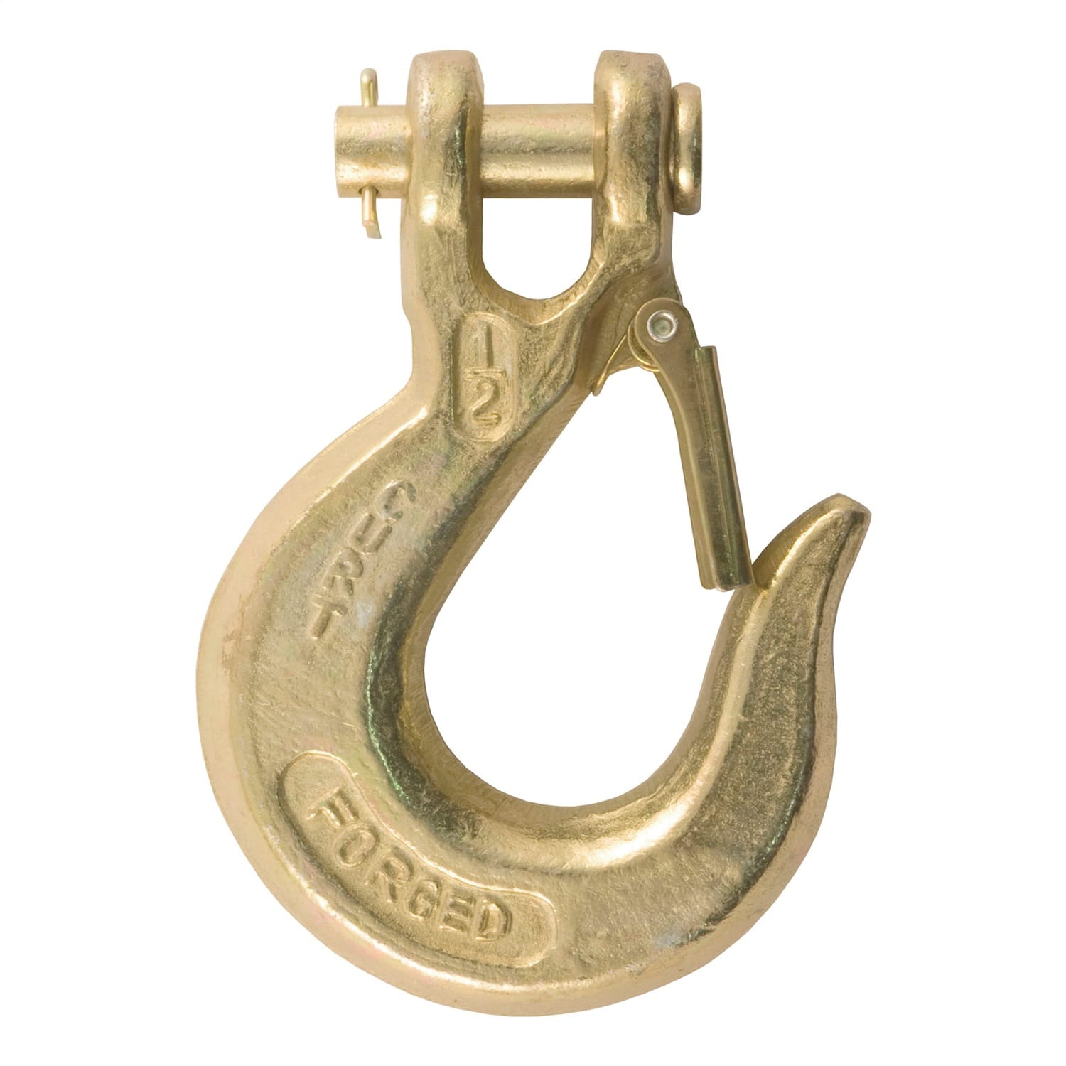 1/2in. Safety Latch Clevis Hook (35;000 lbs; 5/8in. Pin)