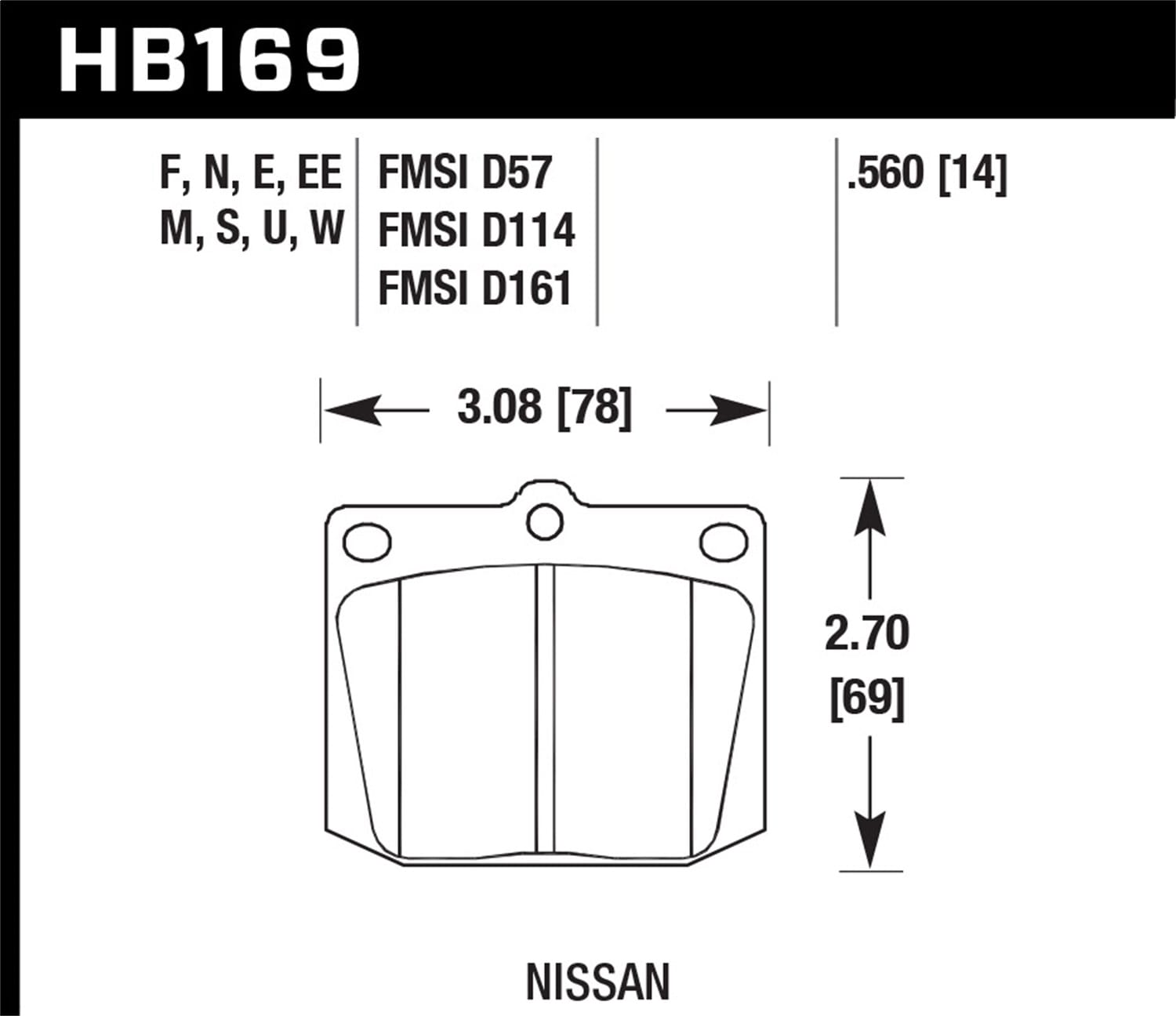 HPS 5.0 Disc Brake Pad