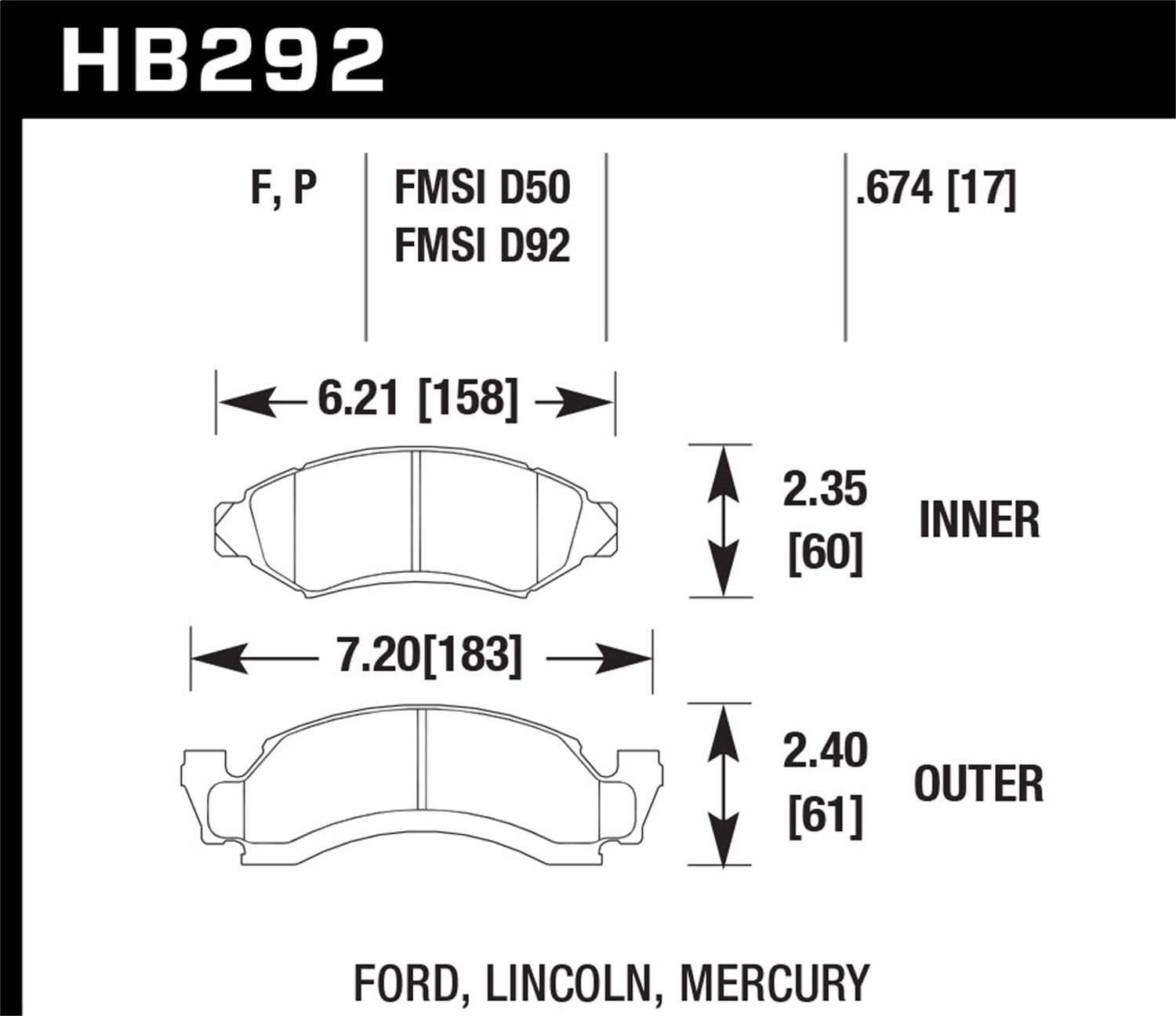 SuperDuty Disc Brake Pad
