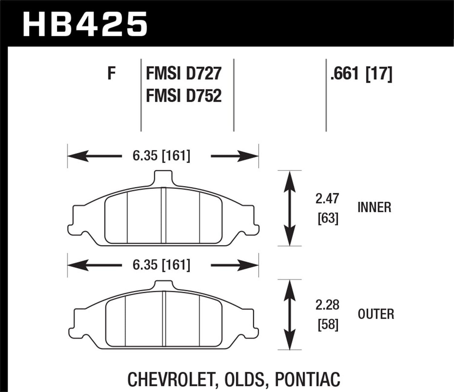 HPS Disc Brake Pad