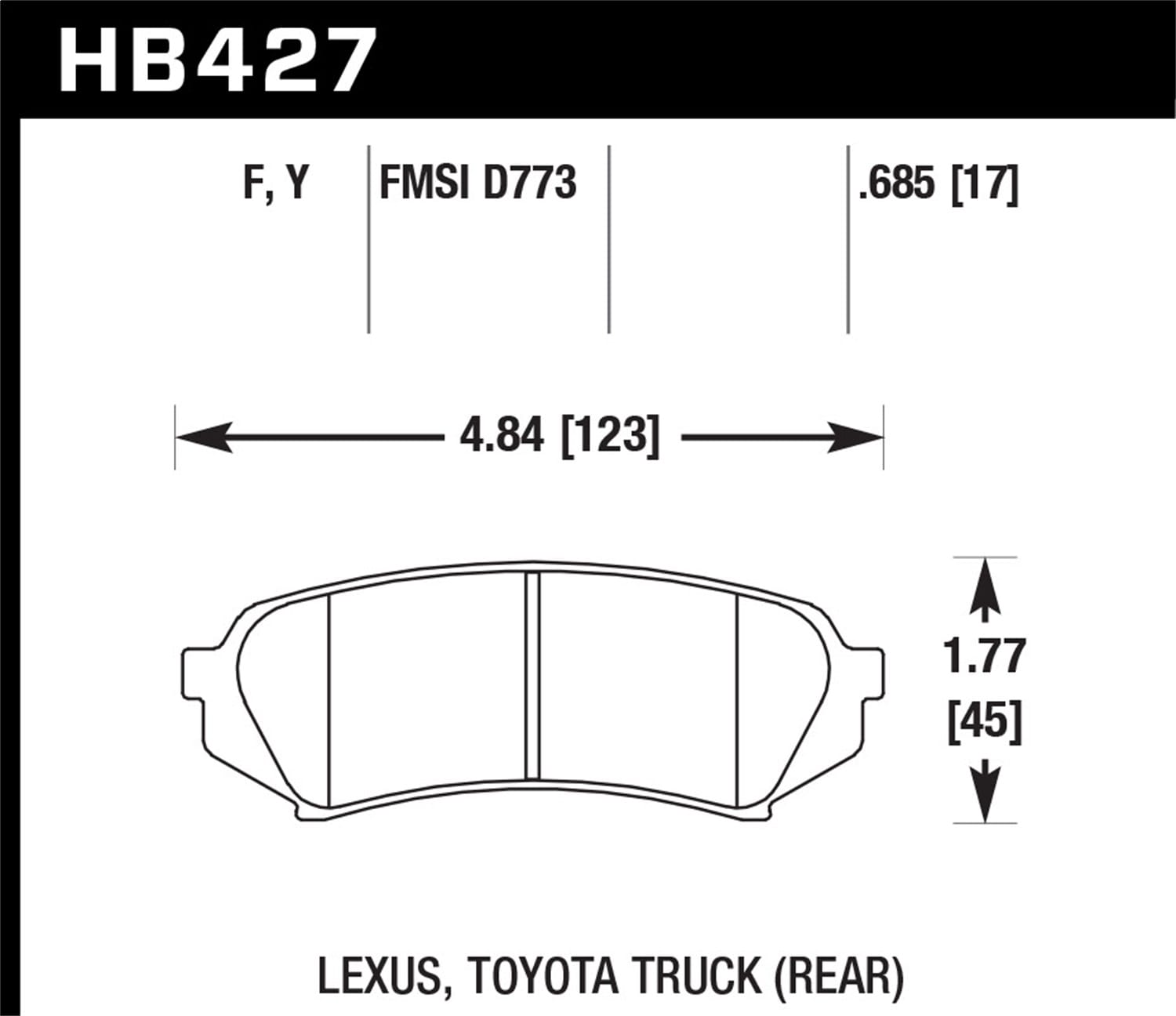 HPS Disc Brake Pad