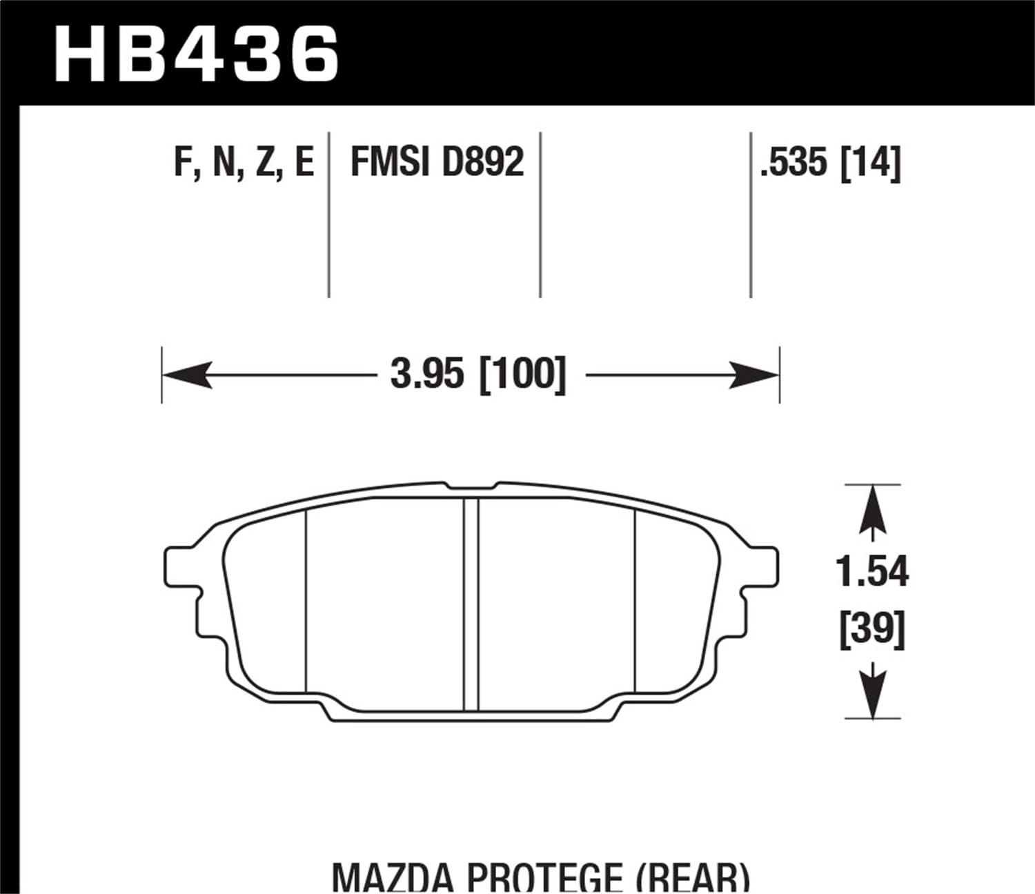 Blue 9012 Disc Brake Pad