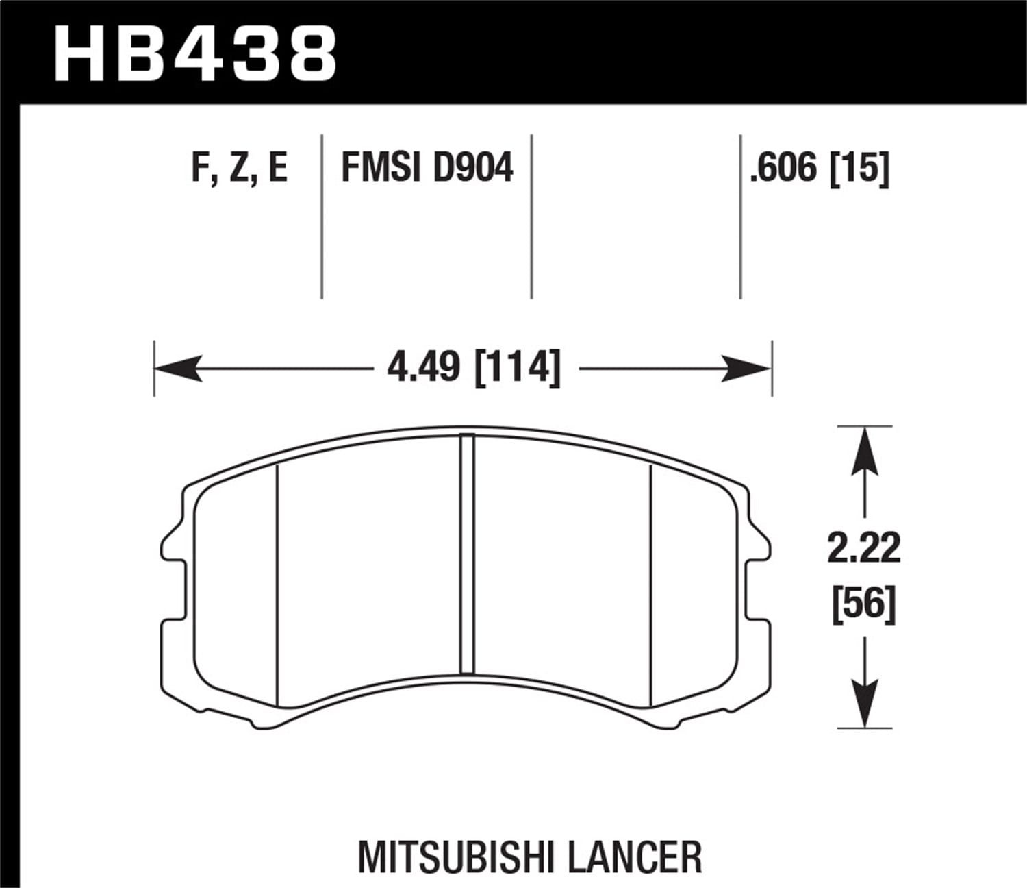 HPS Disc Brake Pad