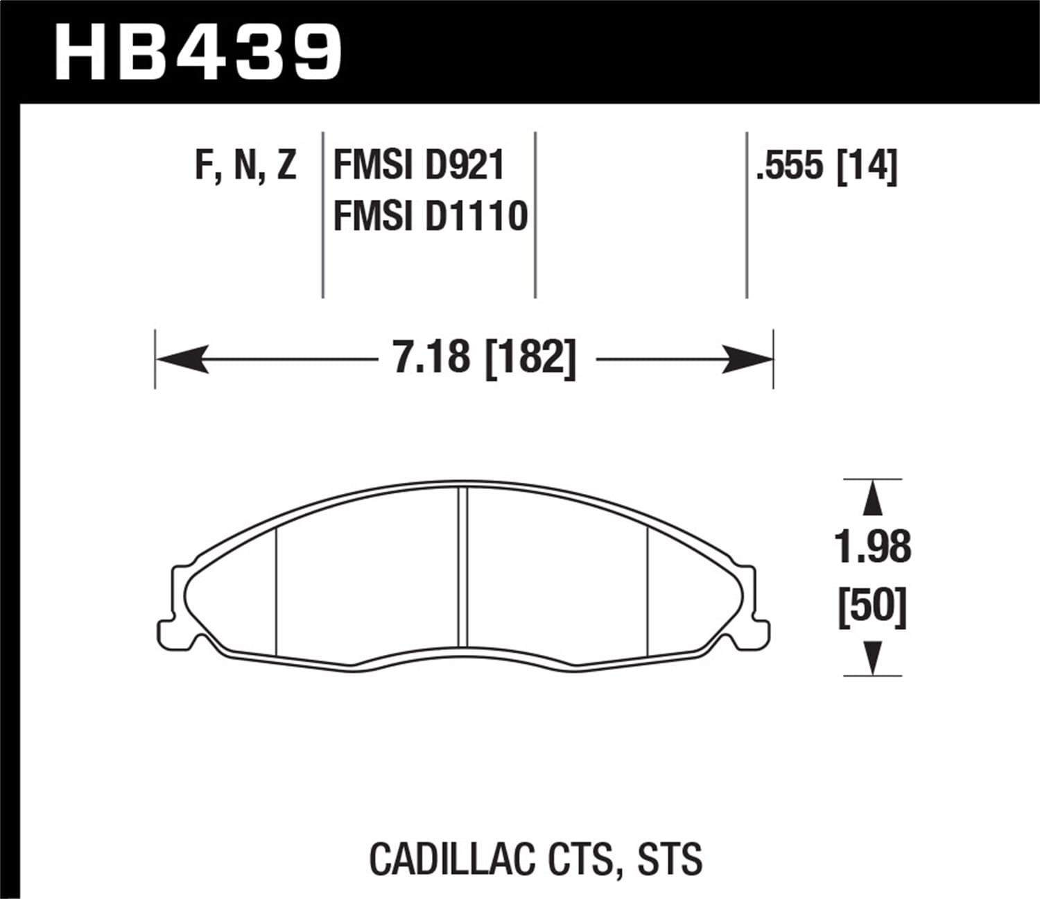 HPS Disc Brake Pad