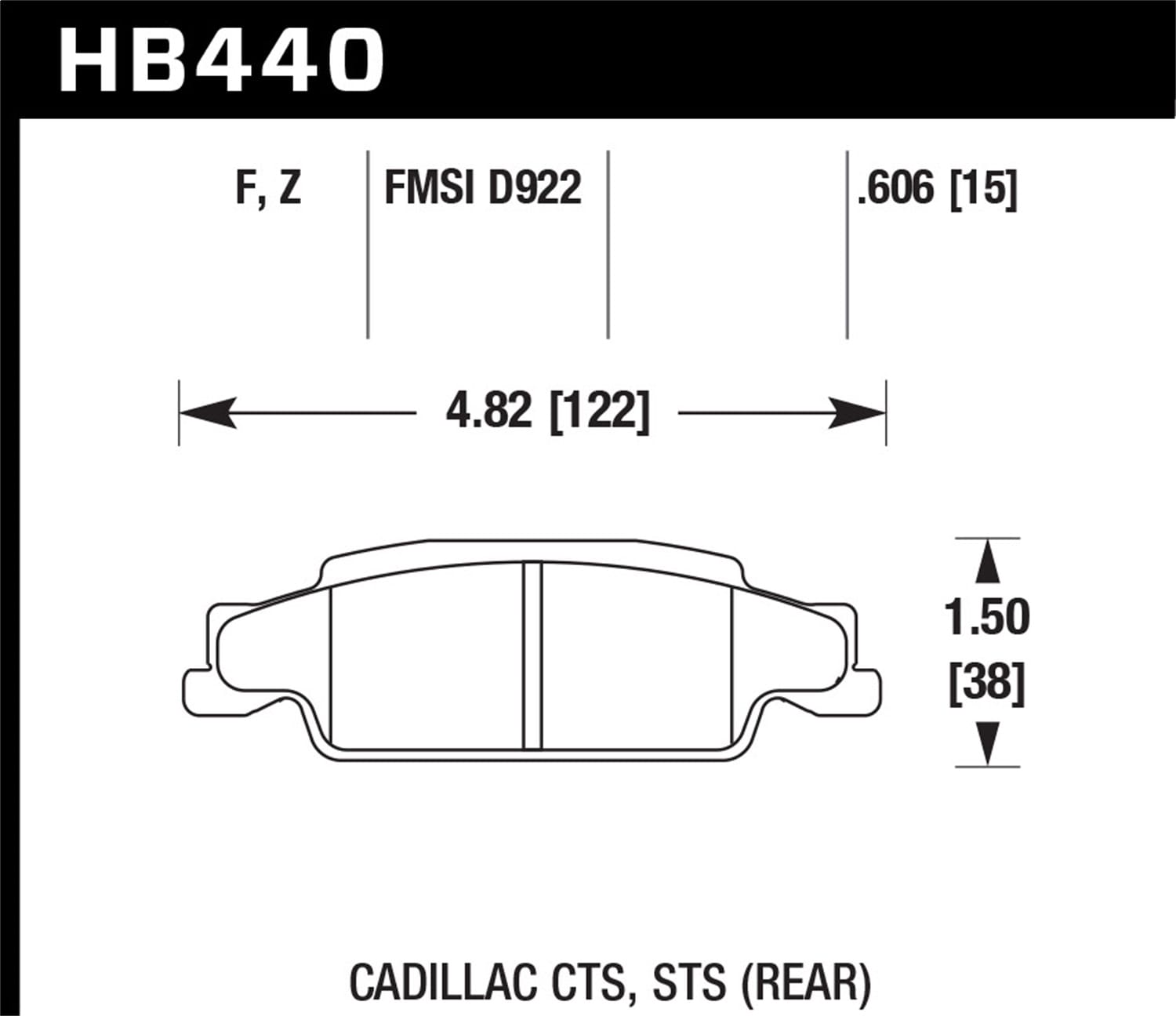 HPS Disc Brake Pad