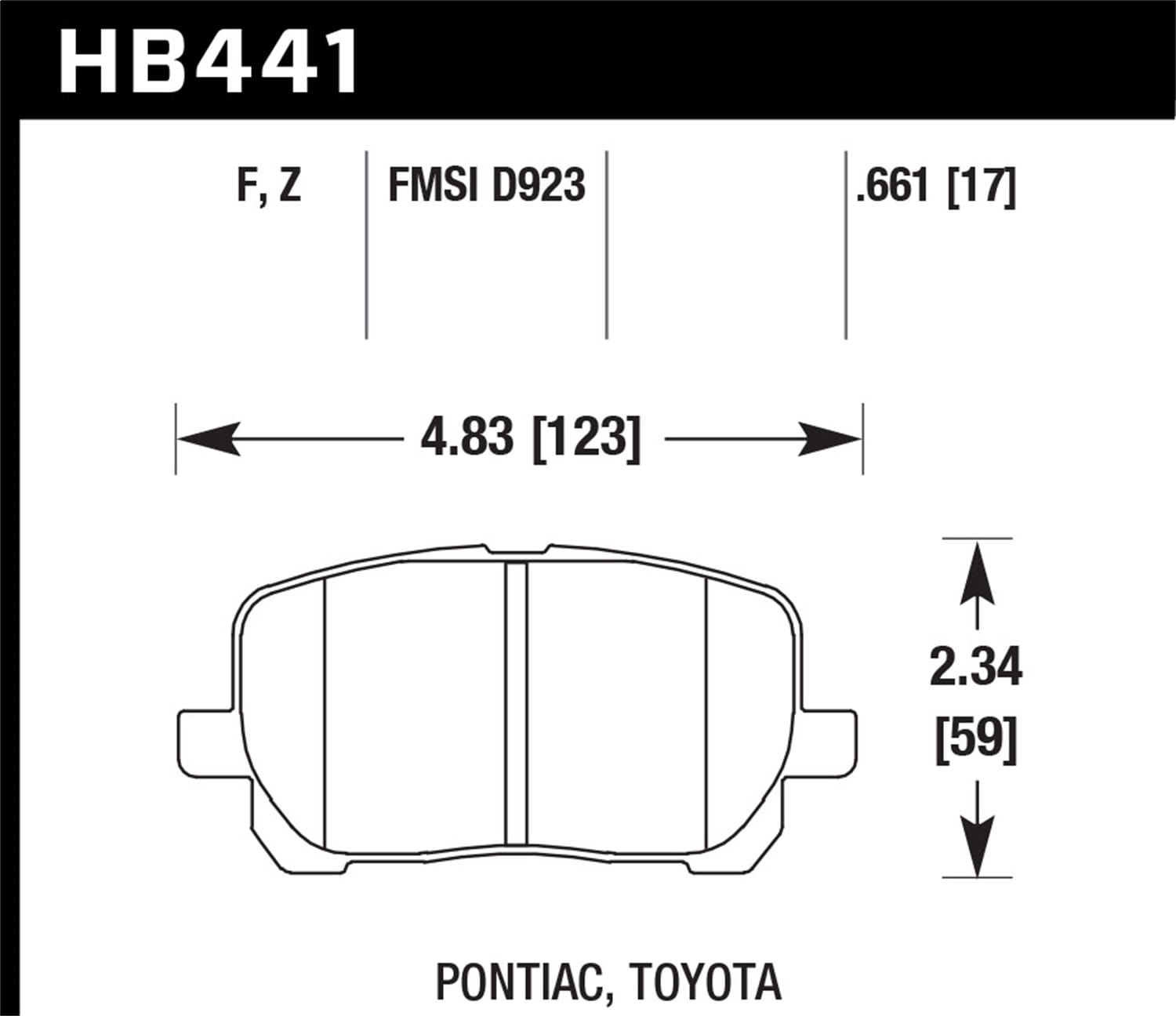 HPS Disc Brake Pad