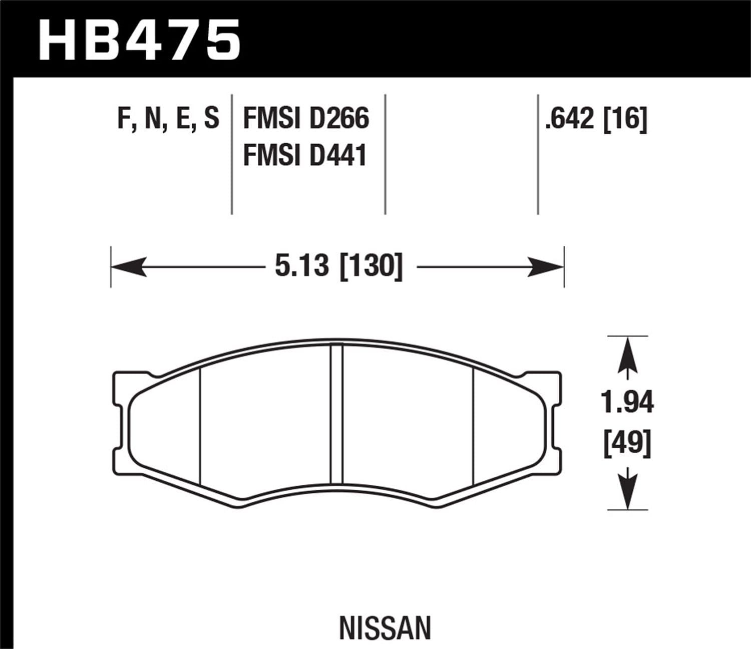 Blue 9012 Disc Brake Pad