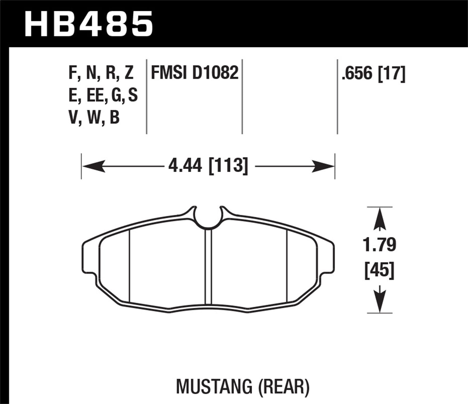 HPS 5.0 Disc Brake Pad