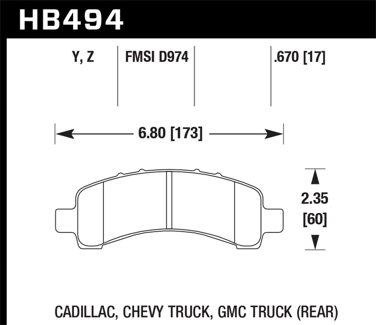 LTS Disc Brake Pad