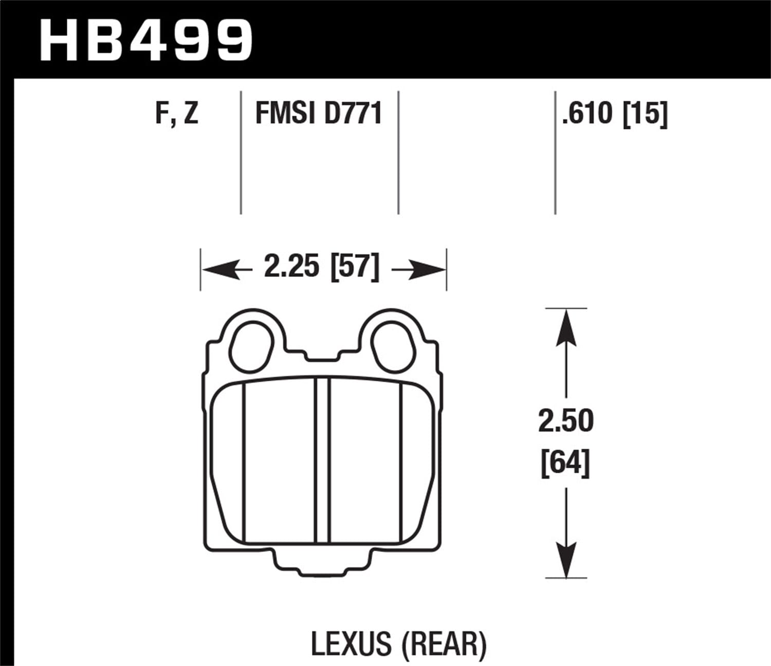 HPS 5.0 Disc Brake Pad