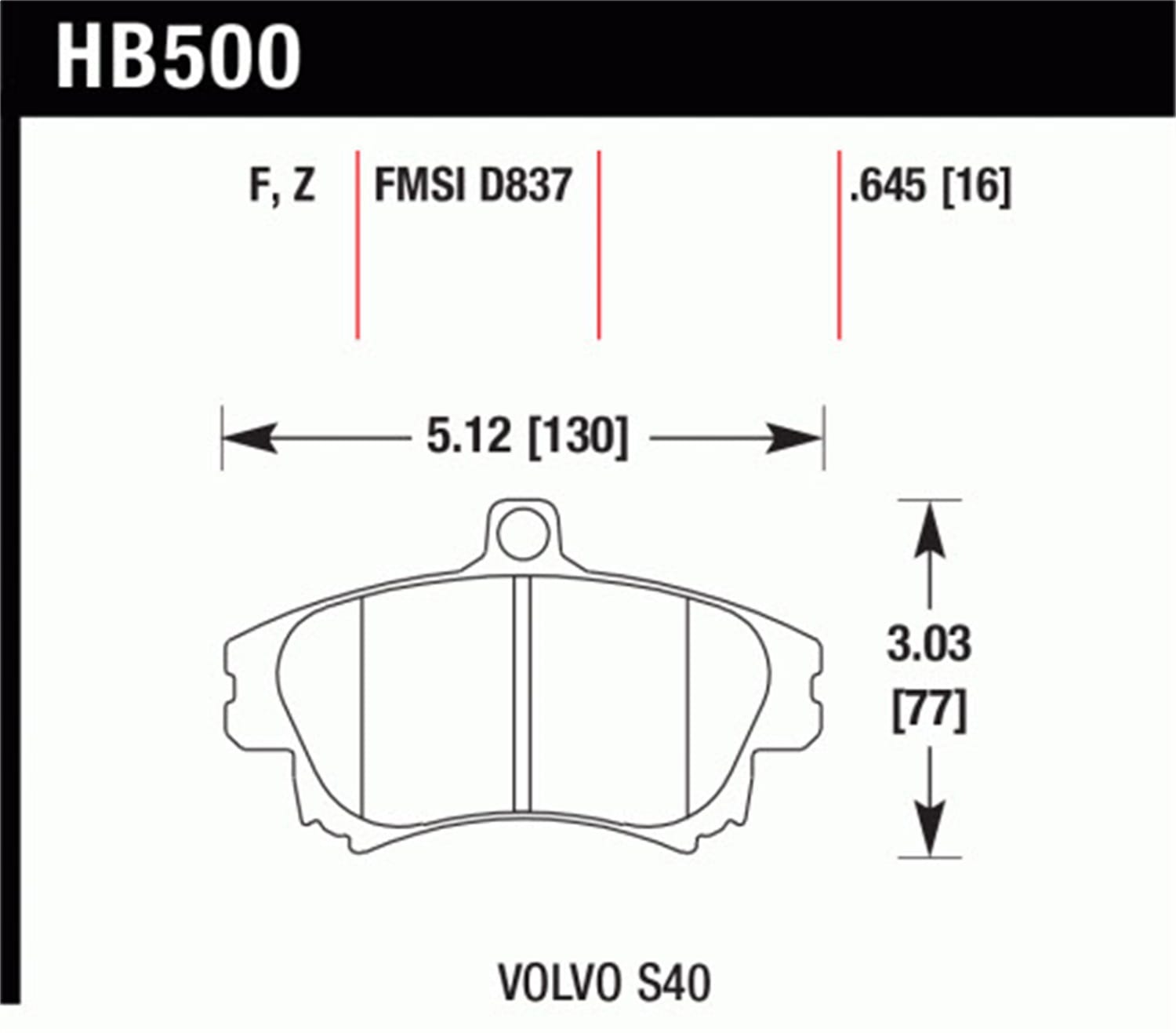 Performance Ceramic Disc Brake Pad