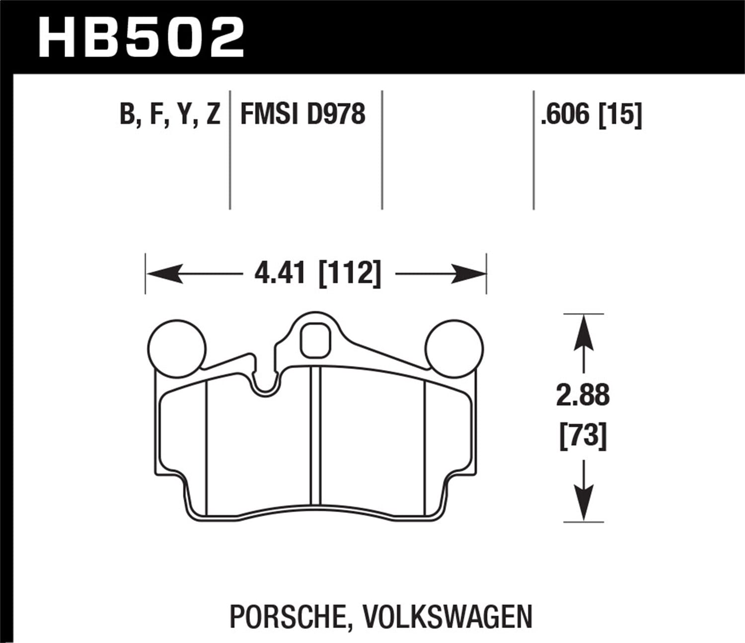 HPS 5.0 Disc Brake Pad