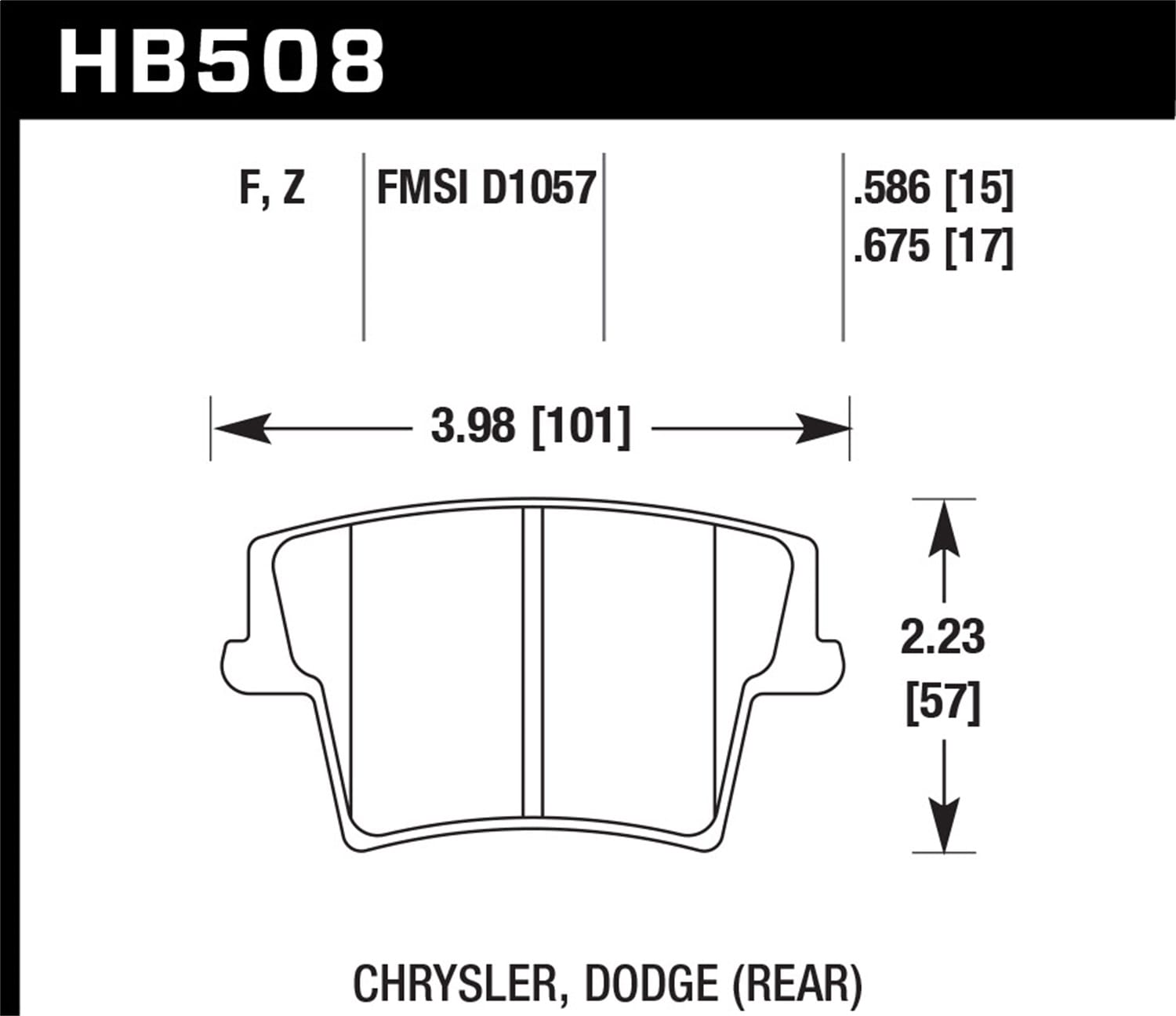 HPS 5.0 Disc Brake Pad